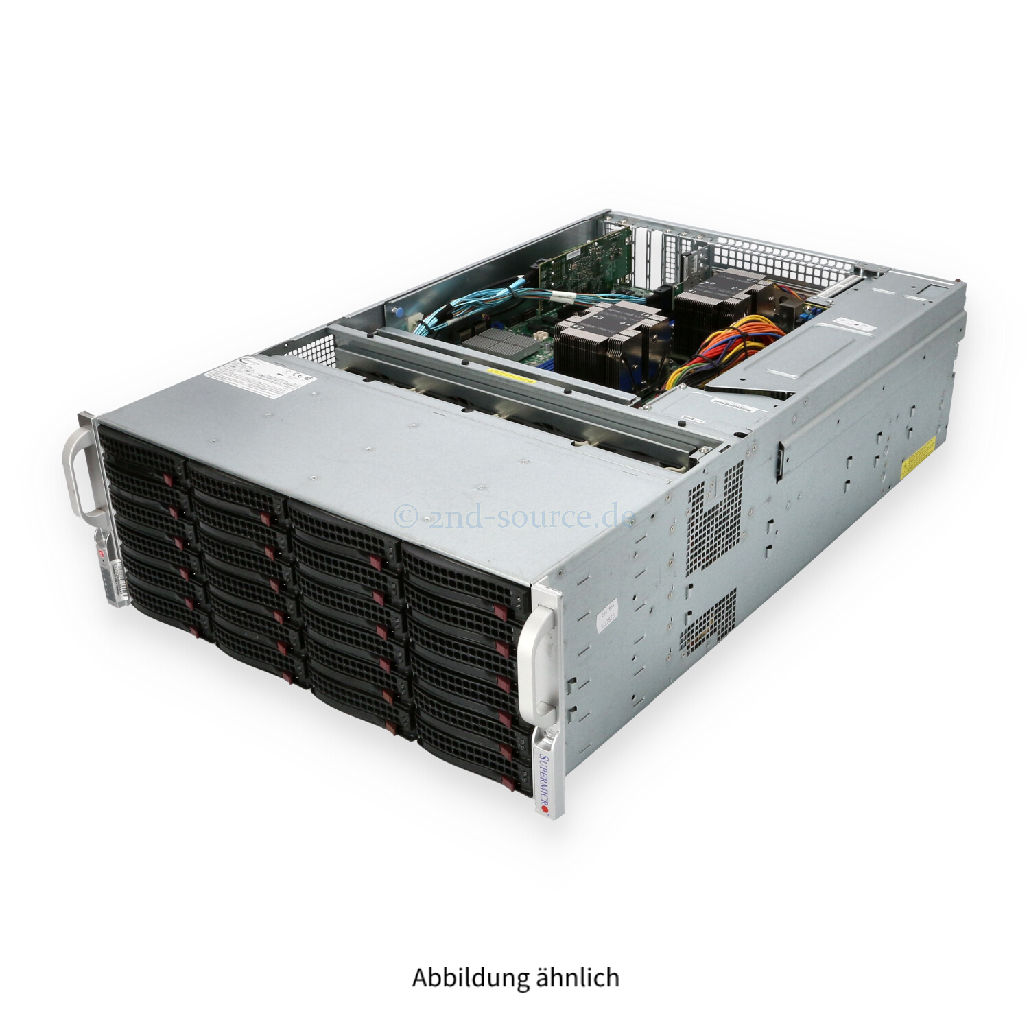 Supermicro SuperStorage 6049P-E1CR36L 36xLFF 2xSFF 2P Silver 4114 2.20GHz 10C 128GB 216TB 2x 1200W Supermicro SuperStorage 6049P-E1CR36L 36xLFF 2xSFF 2P Silver 4114 2.20GHz 10C 128GB 216TB 2x 1200W