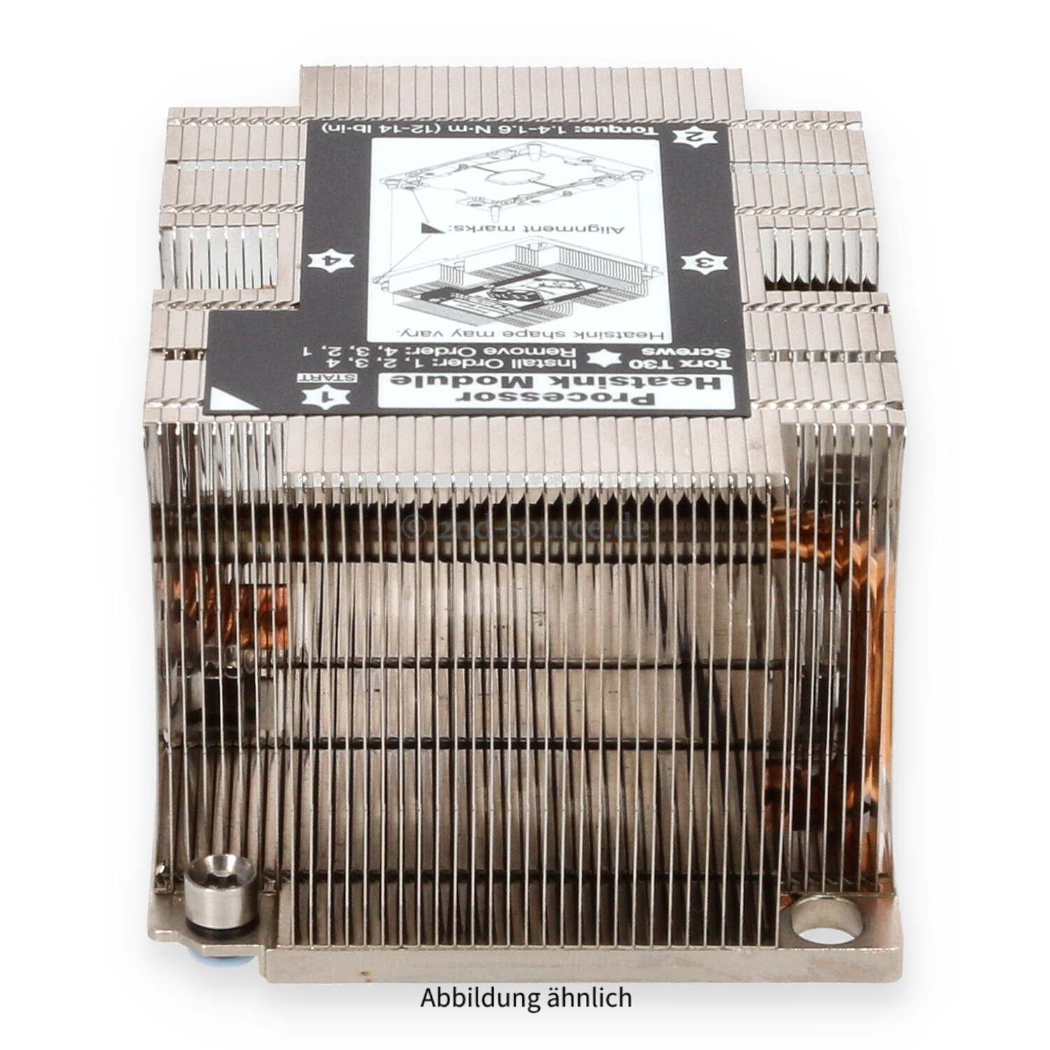 Lenovo 2U Heatsink SR550 SR590 SR650 SR670 01KP652