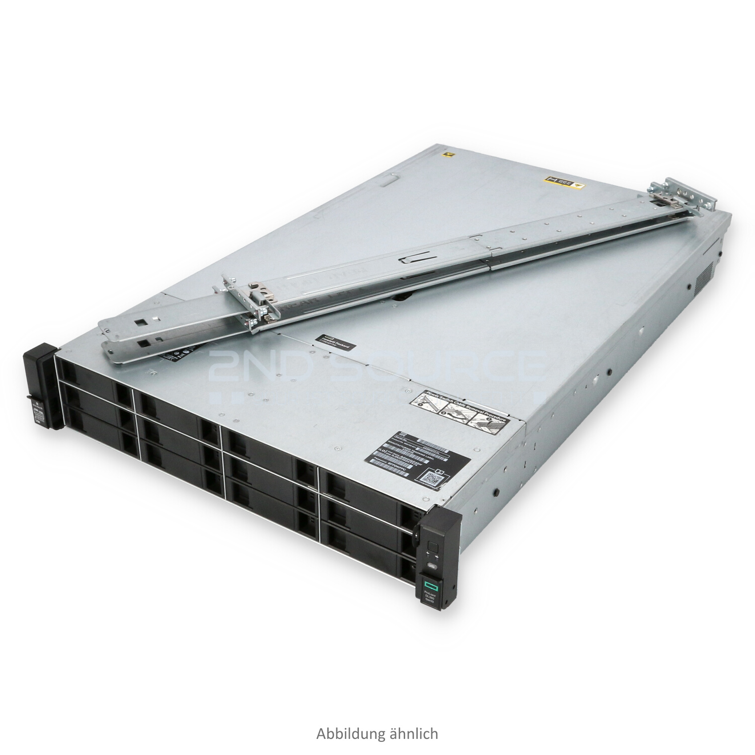 HPE DL380 G10 19x LFF 2P Silver 4110 64GB (4x 16GB) P408i-a 2x800W 4x 1000TX 562FLR Rackkit