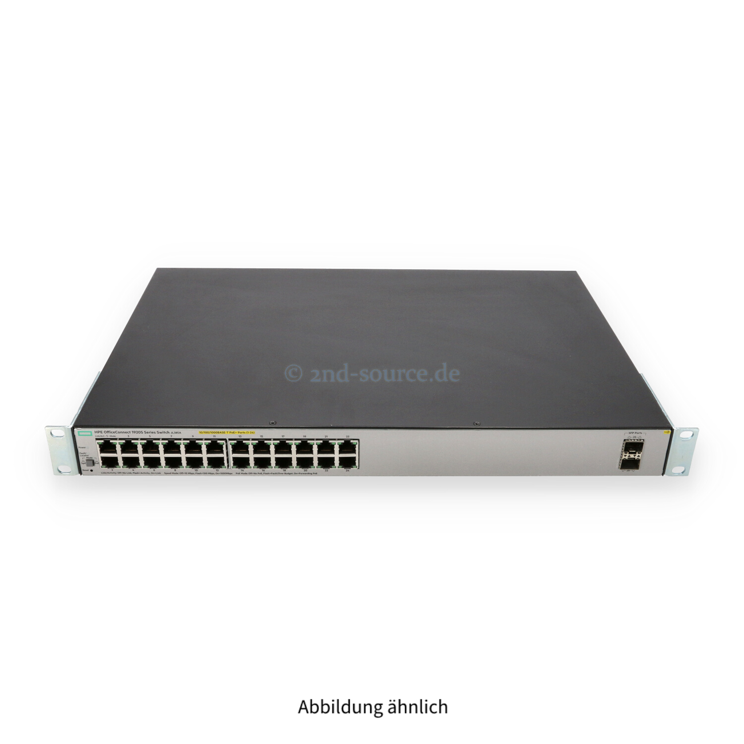 HPE OfficeConnect 1920S 24x 1GbE PoE+ 2x SFP 1GbE Managed Switch JL385A JL385-61001