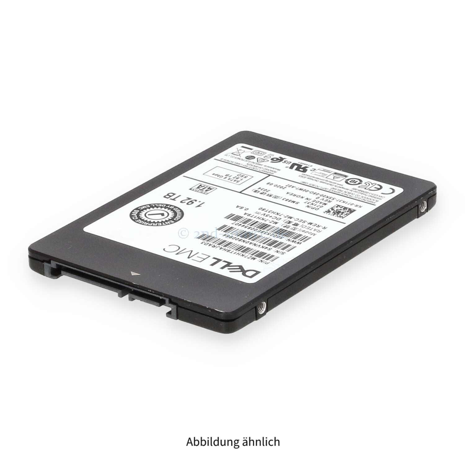 Dell 1.92TB SATA 6G SFF SSD 71K37 071K37