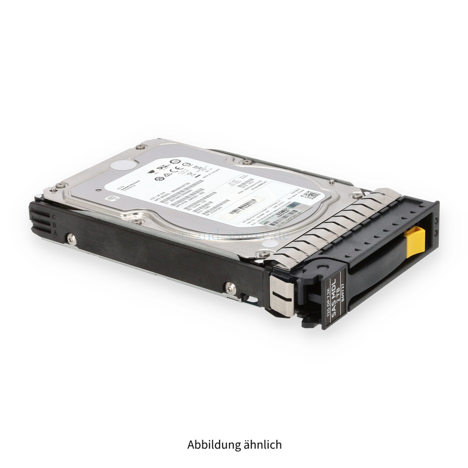 HPE 2TB 7.2k SAS 12G LFF HotPlug HDD 869727-001