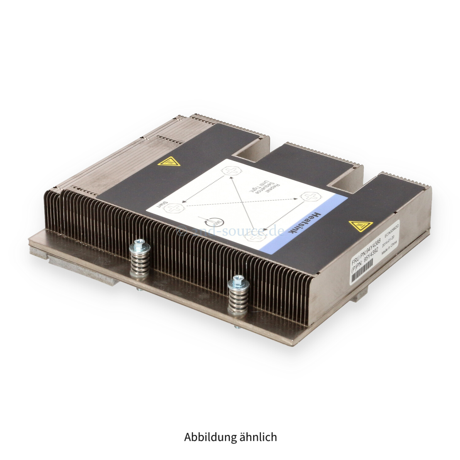 IBM Heatsink System X3850 X6 X3950 X6 94Y4388 94Y4392