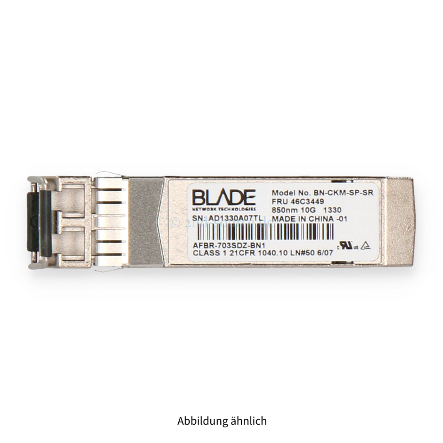 IBM 10GB Shortwave SFP+ Transceiver Module 46C3447 46C3449 46C3448