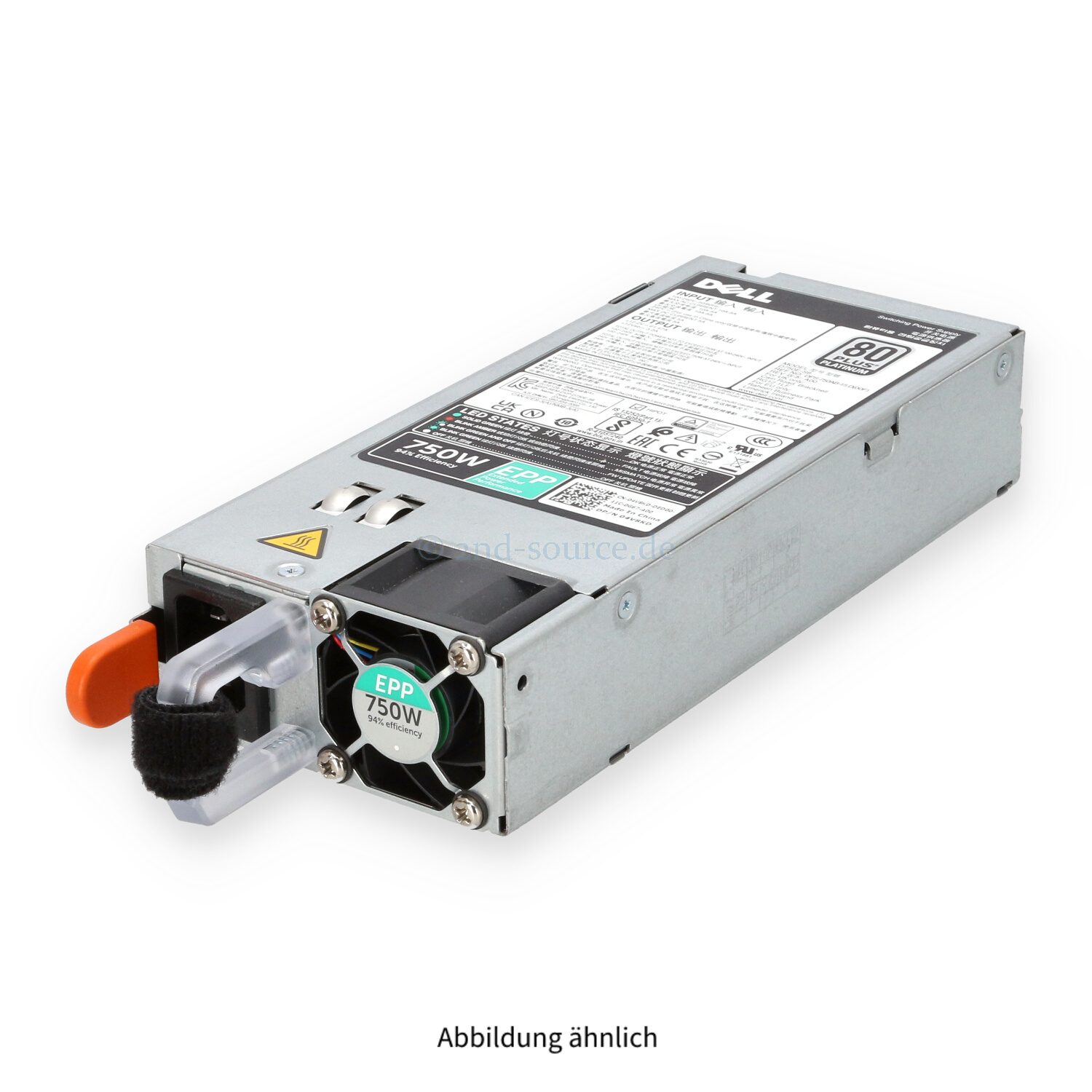 Dell 750W Hot Plug Power Supply 4V8KD 04V8KD Dell 750W Hot Plug Power Supply 4V8KD 04V8KD