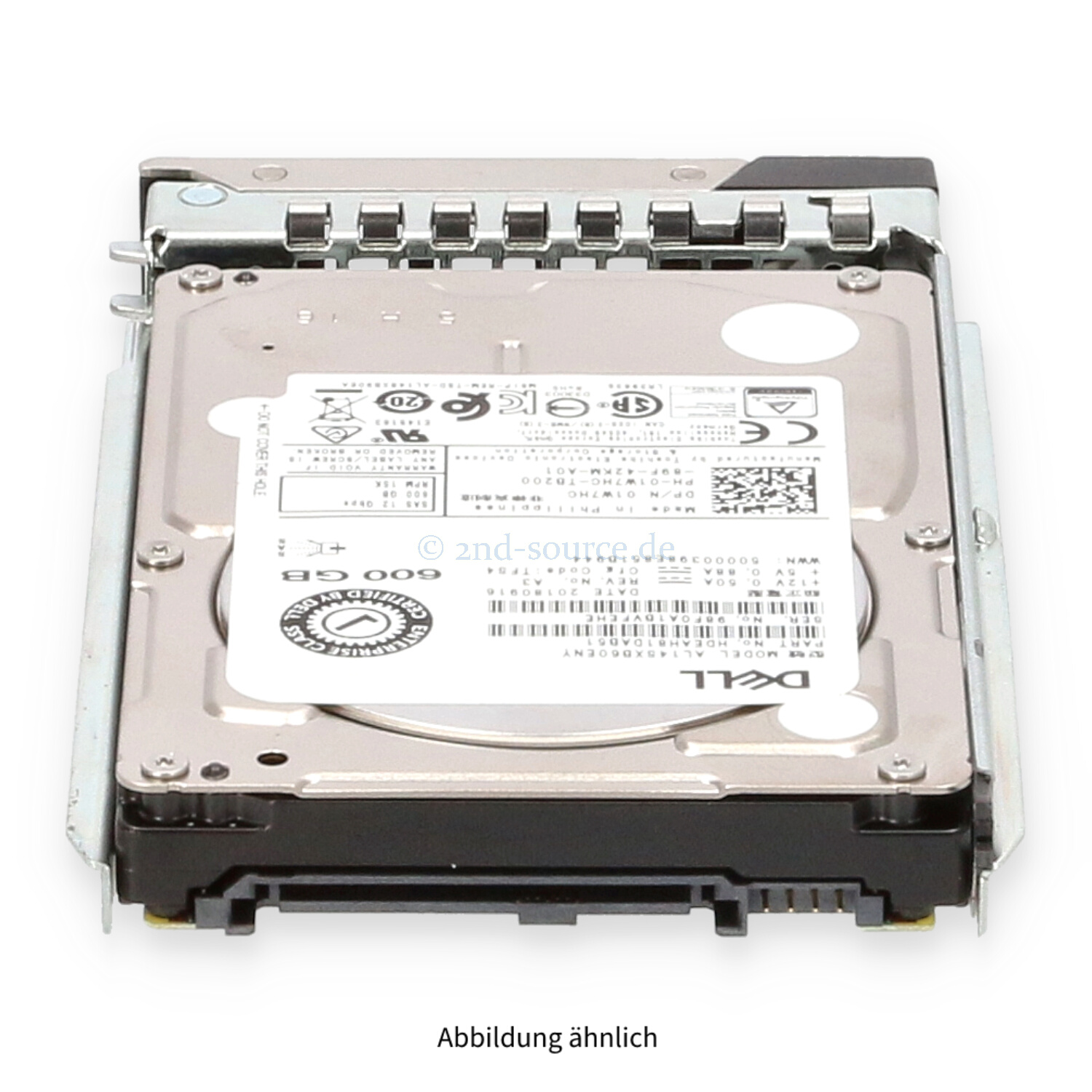 Dell 600GB 15k SAS 12G SFF HotPlug HDD 1W7HC 01W7HC