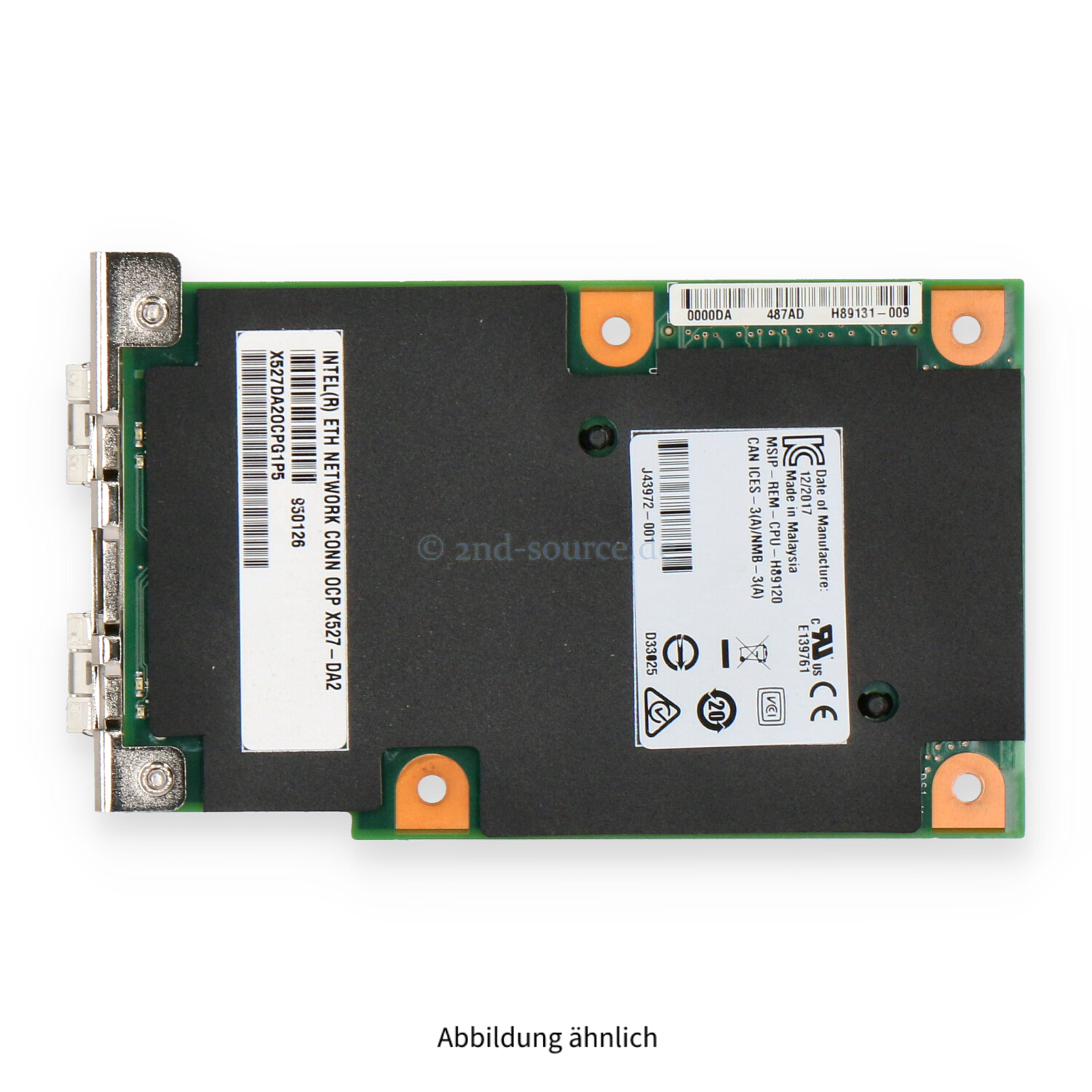 Intel X527-DA2 2x 10GBase SFP+ 10G OCP Network Daughter Card X527DA2OCPG1P5