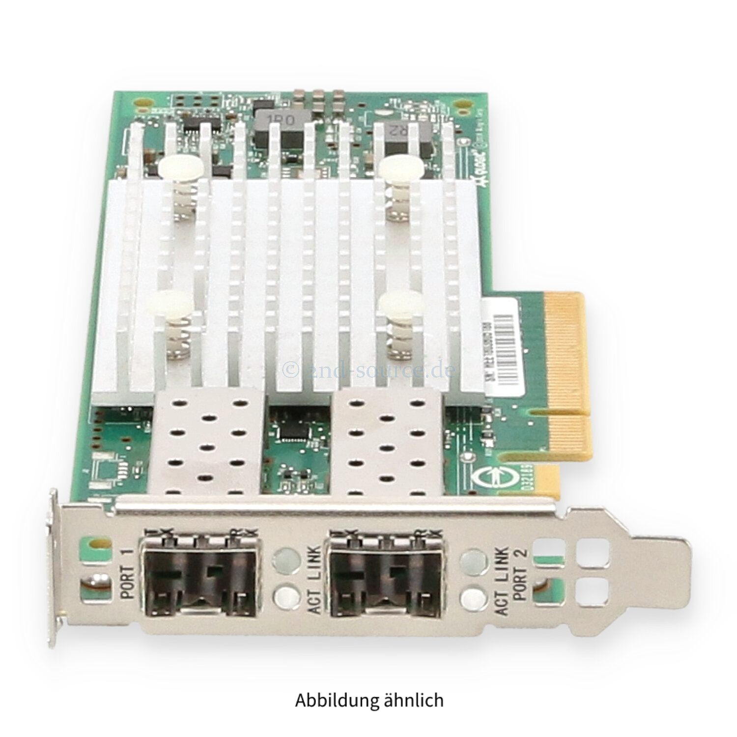 Dell QLogic FastLinQ 41112 2x10GBase SFP+ PCIe Server Ethernet Adapter Low Profile 807N9 0807N9