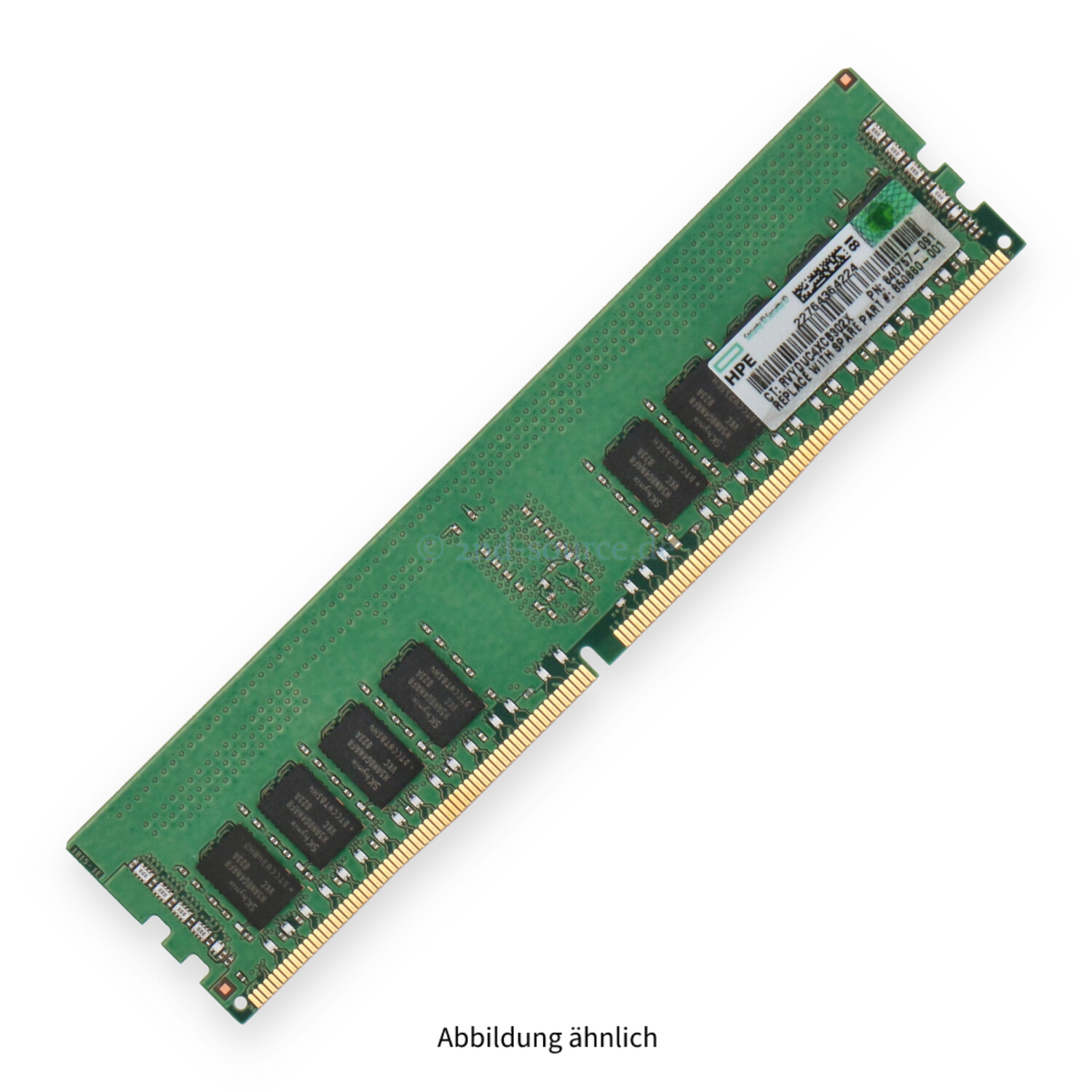 HPE 16GB PC4-21300V-R DIMM Single Rank x4 (DDR4-2666) Registered ECC 815098-B21 850880-001