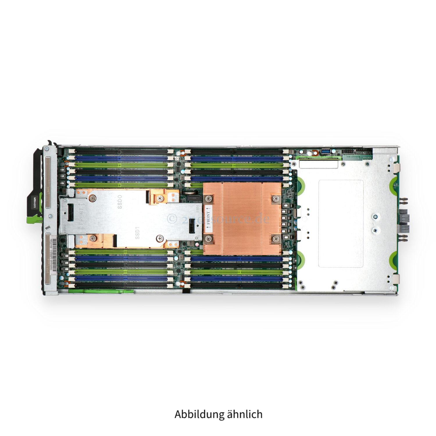 Fujitsu BX2580 M2 CTO Chassis inkl. 2x HS 1x D3025 1x D2865