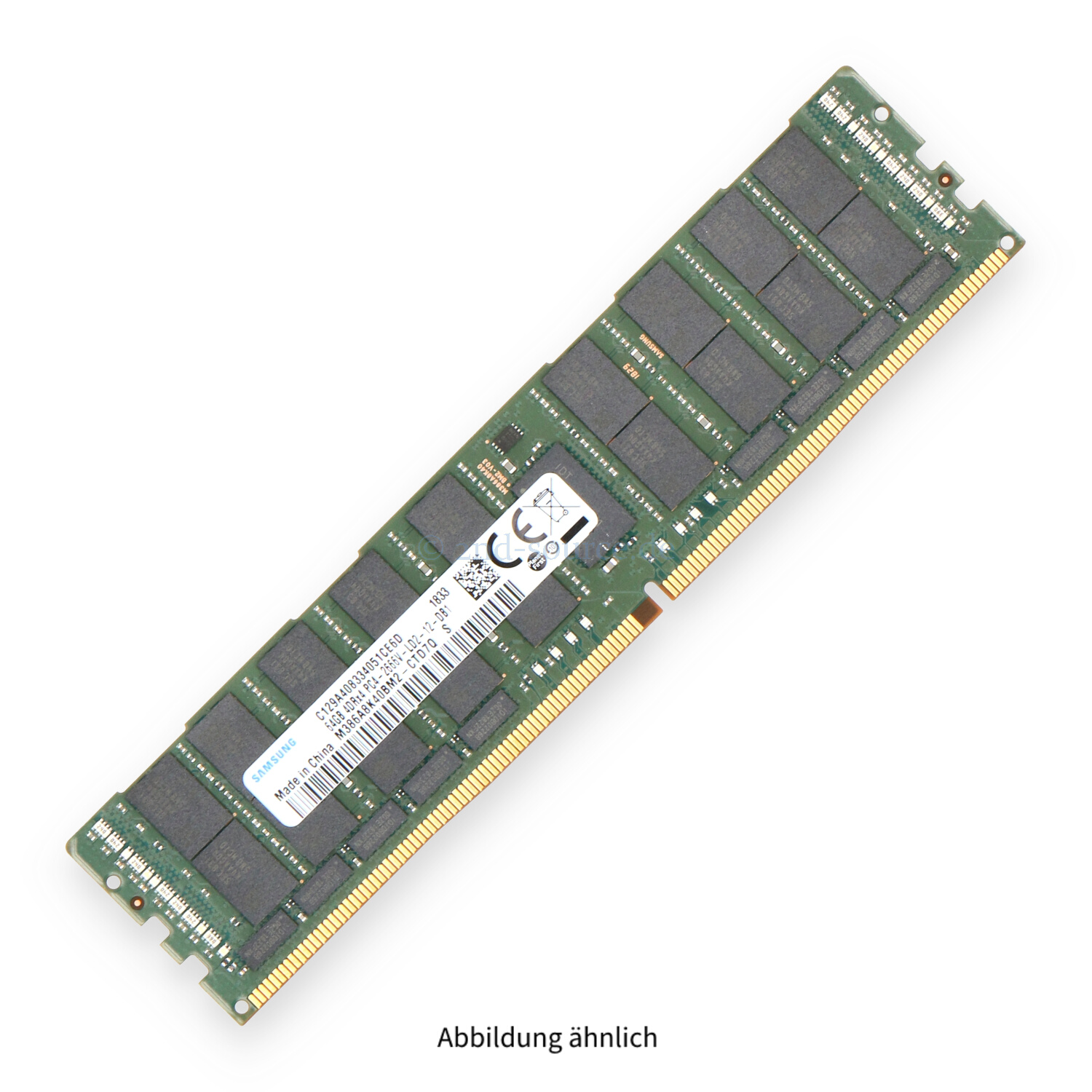 HPE 64GB PC4-21300V-L LRDIMM Quad Rank x4 (DDR4-2666) Registered ECC 838085-B21 868844-001 840759-191