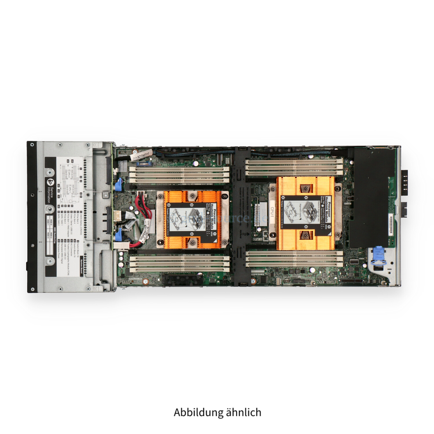 Lenovo SD530 530-8i 4x2.5'' SFF CTO Chassis inkl. Heatsinks Lenovo SD530 530-8i 4x2.5'' SFF CTO Chassis inkl. Heatsinks
