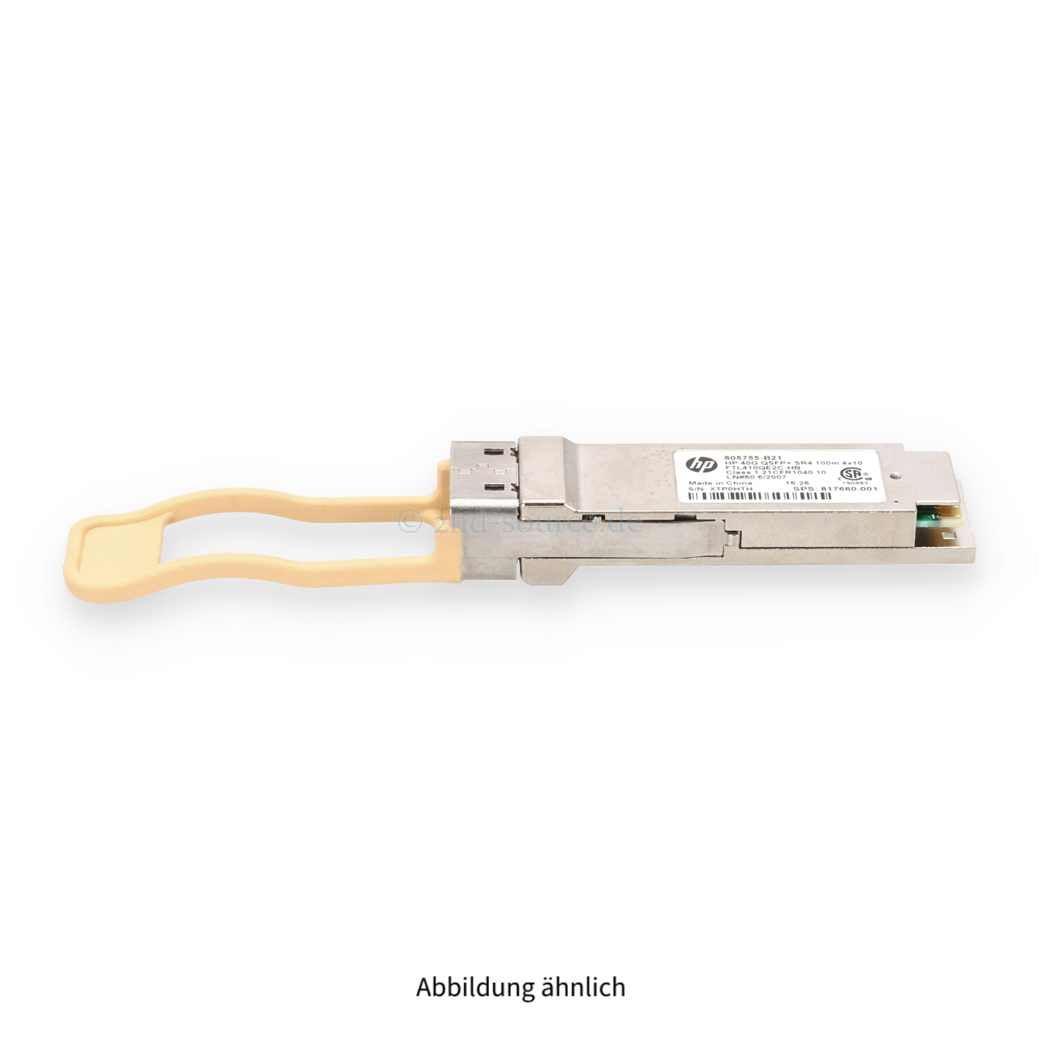 HPE 40G QSFP+ MPO SR4 Transceiver 805755-B21 817660-001