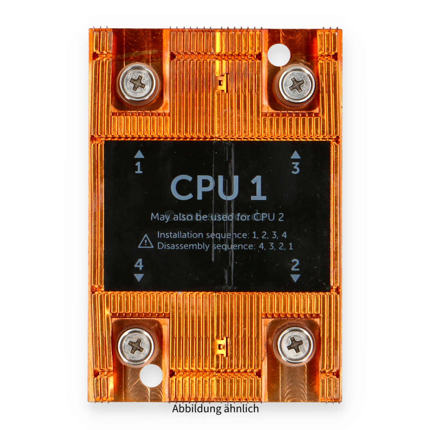 Dell Standard Heatsink CPU 1 68mm PowerEdge FC630 9MJHM 09MJHM