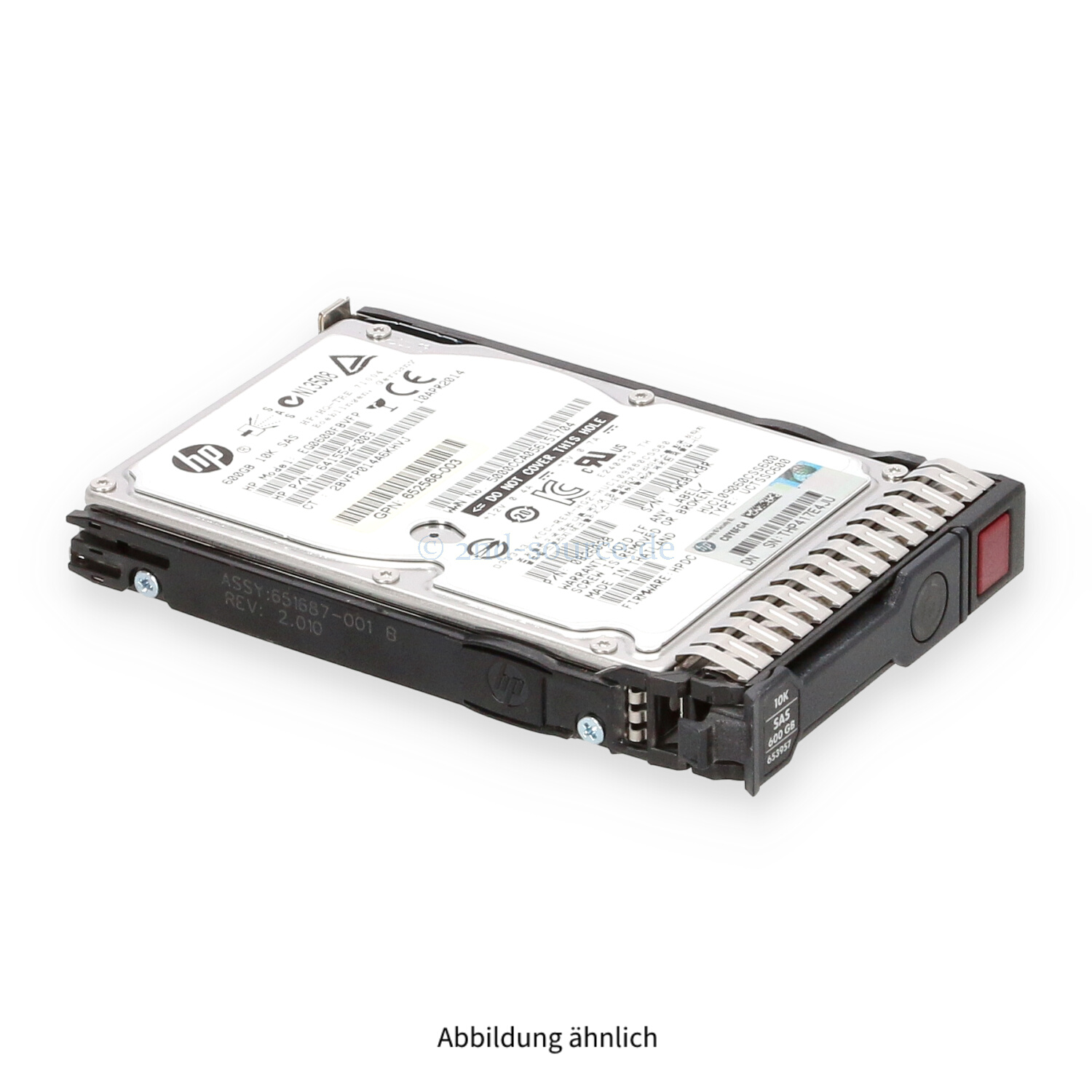 HPE 600GB 10k SAS 6G SFF SC HotPlug HDD 652583-B21 653957-001