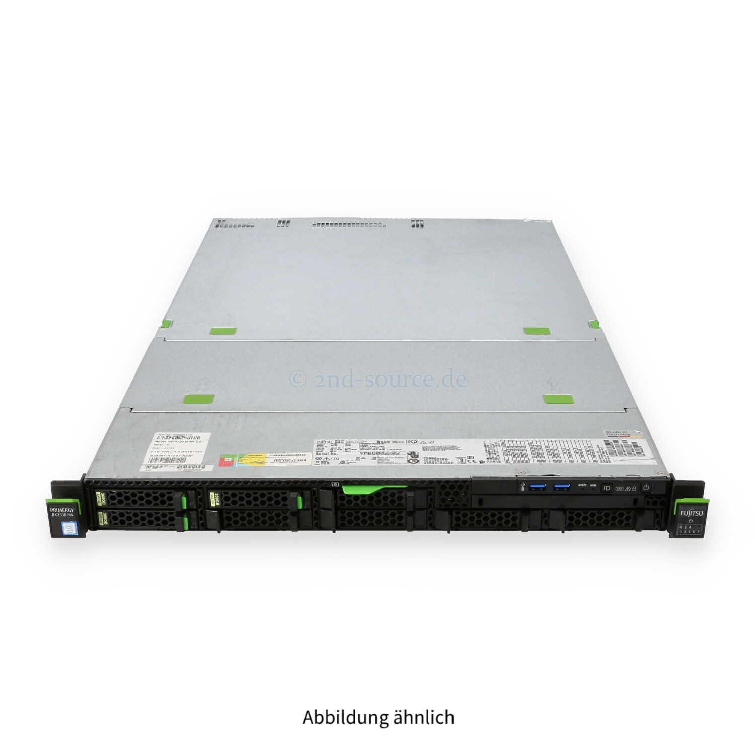 Fujitsu RX2530 M4 8xSFF 2P Silver 4108 256GB EP400i 3x 300GB 10k SAS 12G HDD X557-T2 2x 450W WS2016E Fujitsu RX2530 M4 8xSFF 2P Silver 4108 256GB EP400i 3x 300GB 10k SAS 12G HDD X557-T2 2x 450W WS2016E