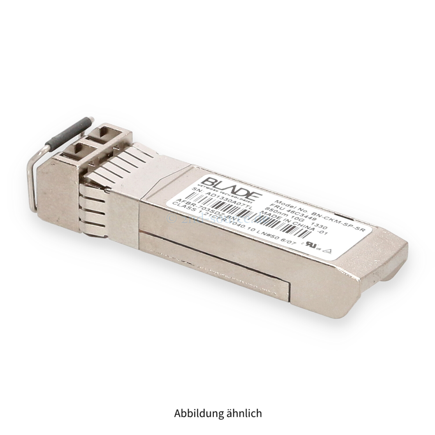 IBM 10GB Shortwave SFP+ Transceiver Module 46C3447 46C3449 46C3448