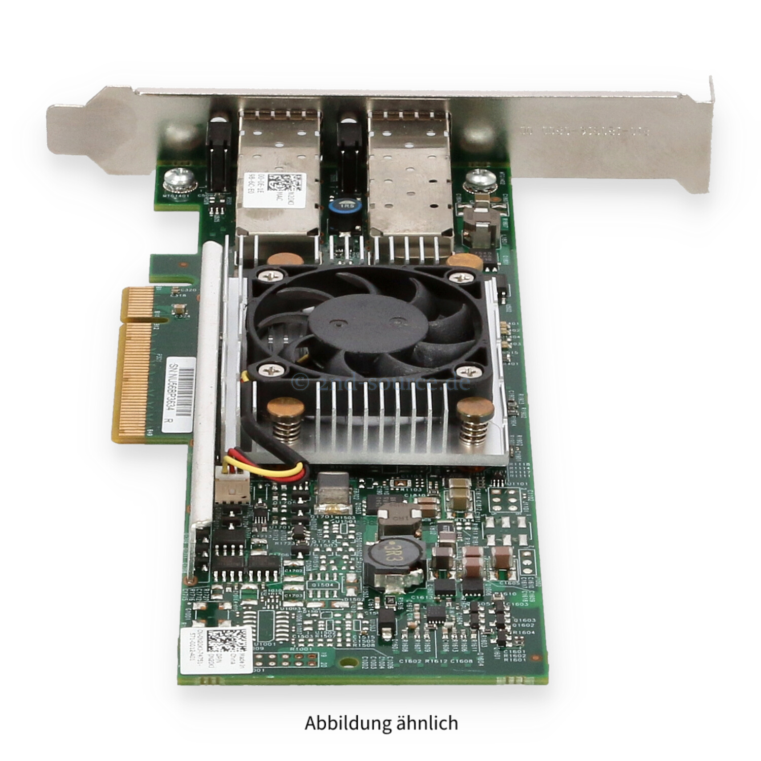Dell QLogic 57810 2x10GBase SFP+ PCIe Server Ethernet Adapter High Profile N20KJ 0N20KJ