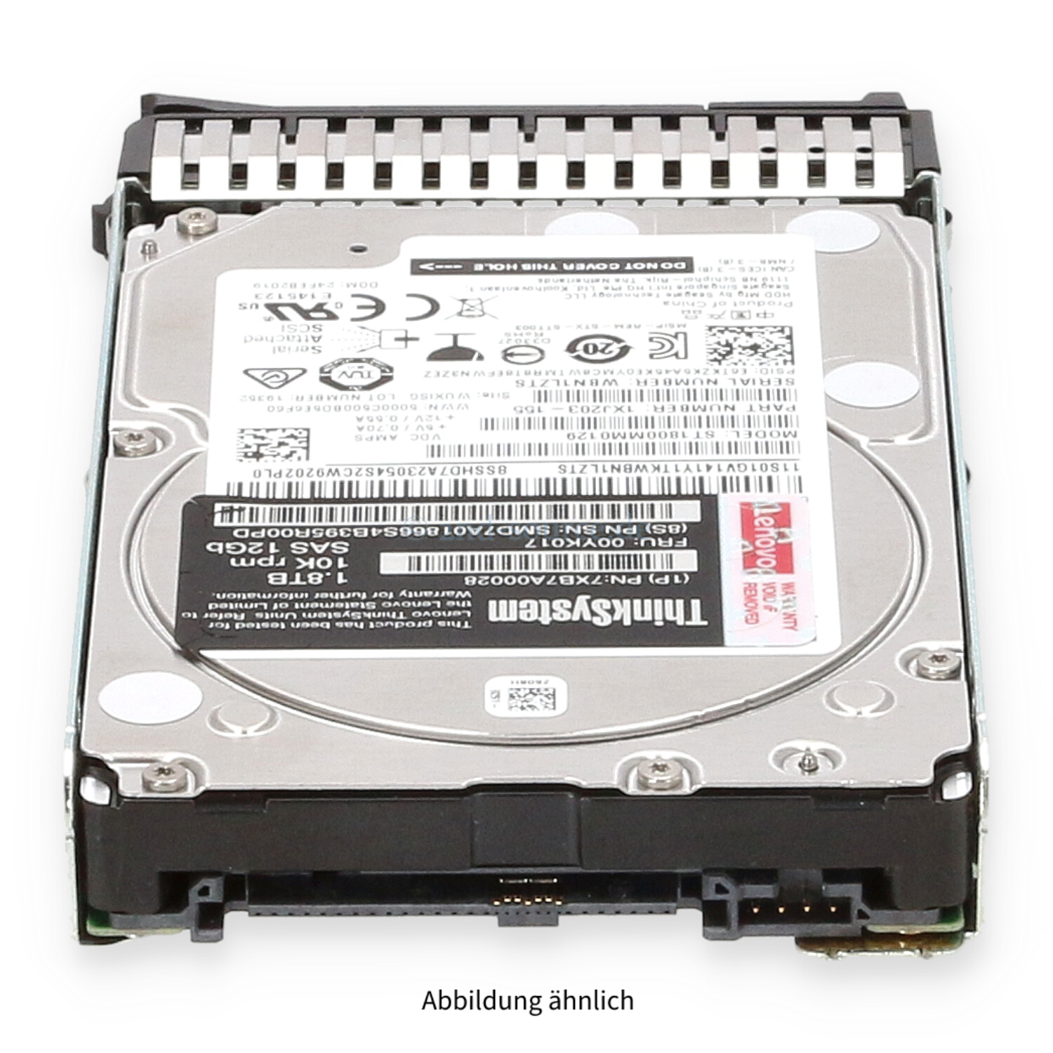 Lenovo 1.8TB 10k SAS 12G SFF HotPlug HDD 7XB7A00028 00YK017 SH27A01428
