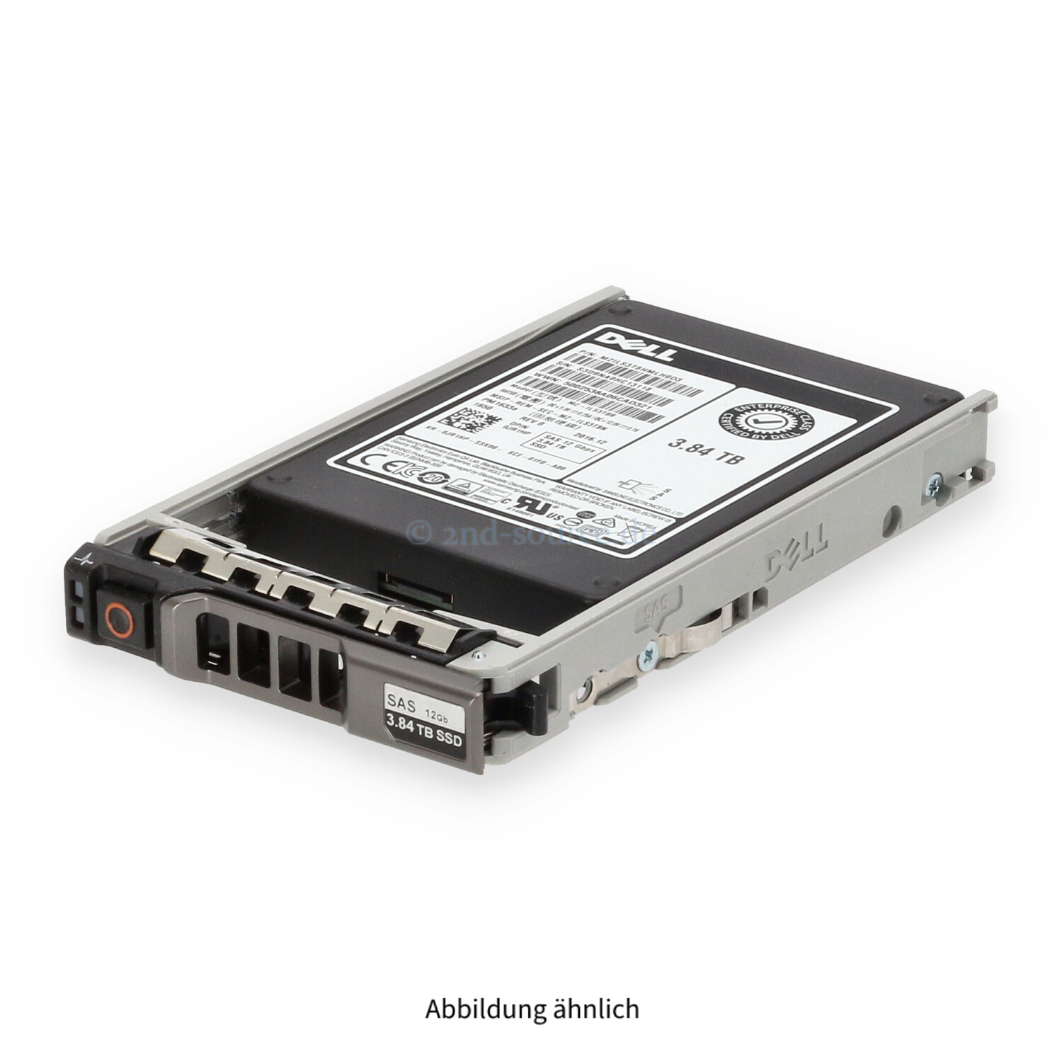 Dell 3.84TB SAS 12G SFF Read Intensive HotPlug SSD JR1HP 0JR1HP