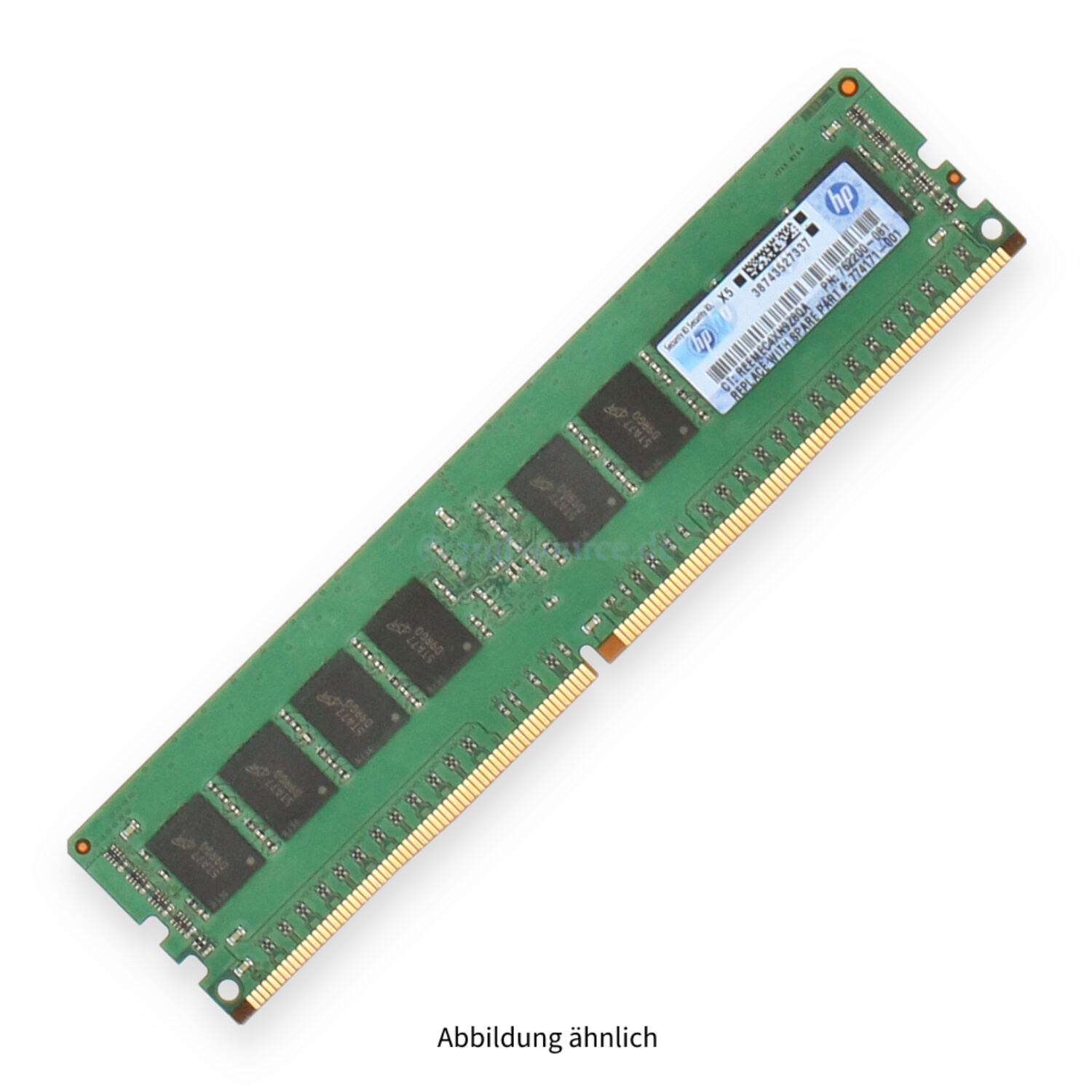 HPE 8GB PC4-17000P-R DIMM Dual Rank x8 (DDR4-2133) Registered ECC 759934-B21 774171-001 762200-081