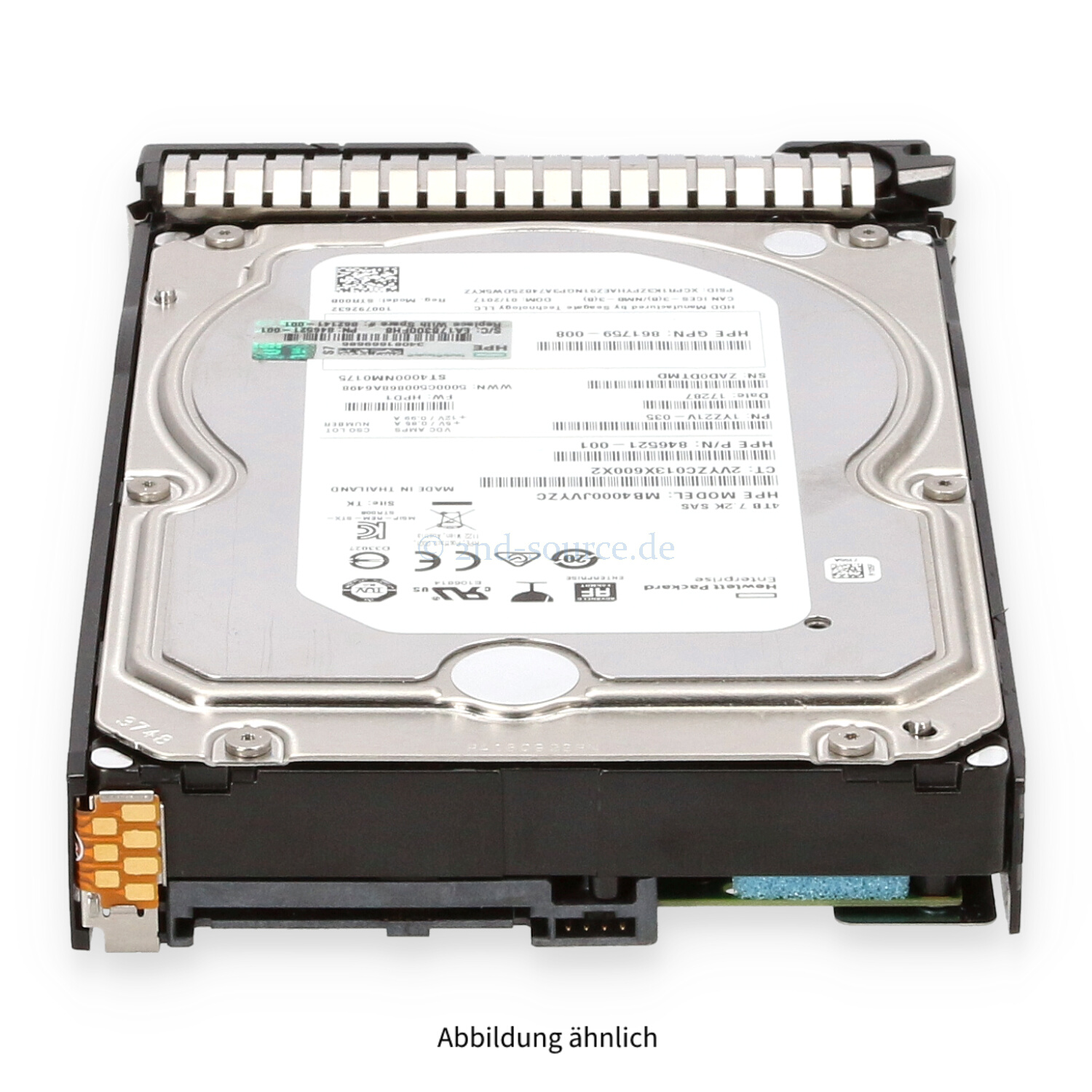HPE 4TB 7.2k SAS 12G LFF Midline SC HotPlug HDD 861756-B21 862141-001