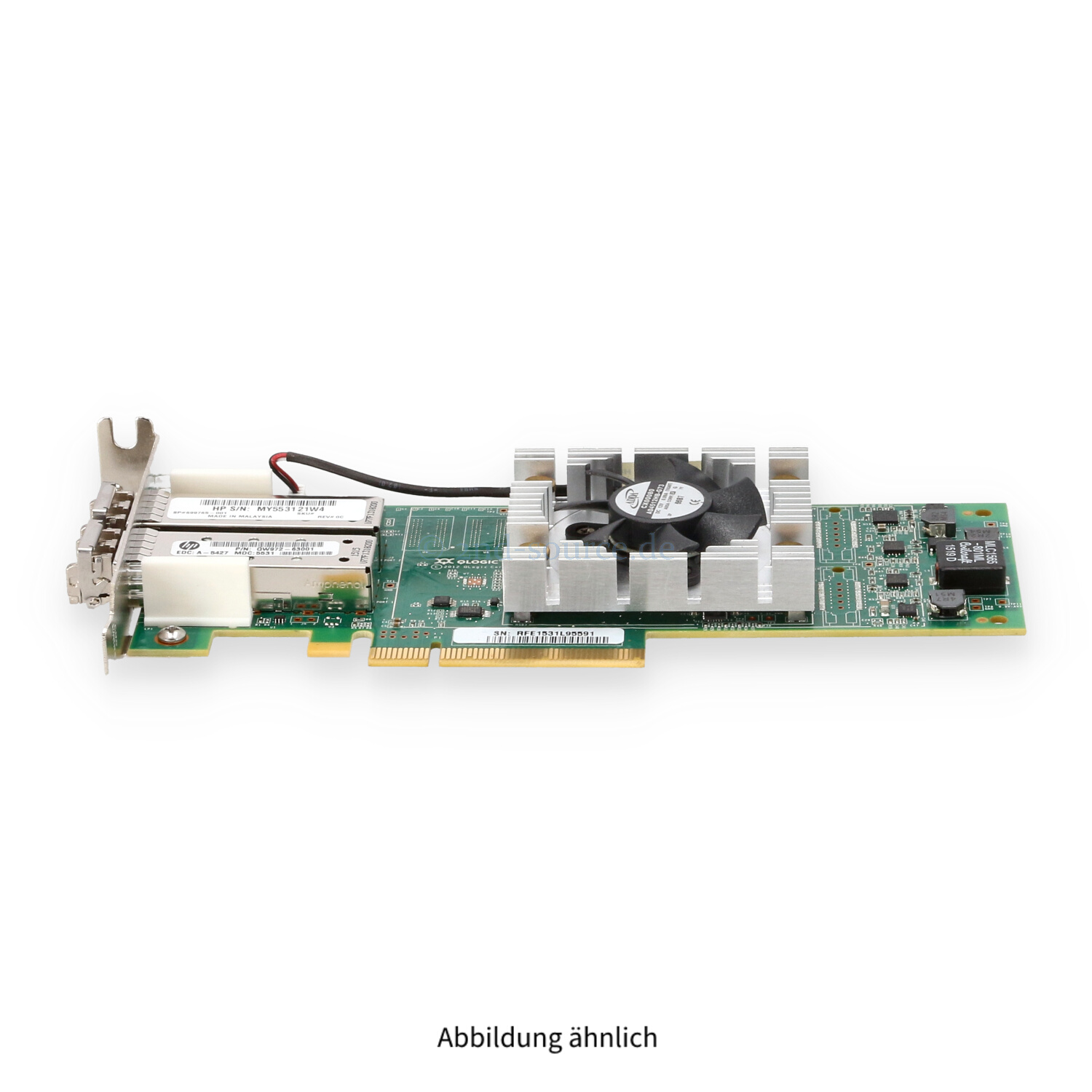 HPE SN1000Q 2x 16GB SFP Fibre Channel PCIe HBA Low Profile QW972A 699765-001