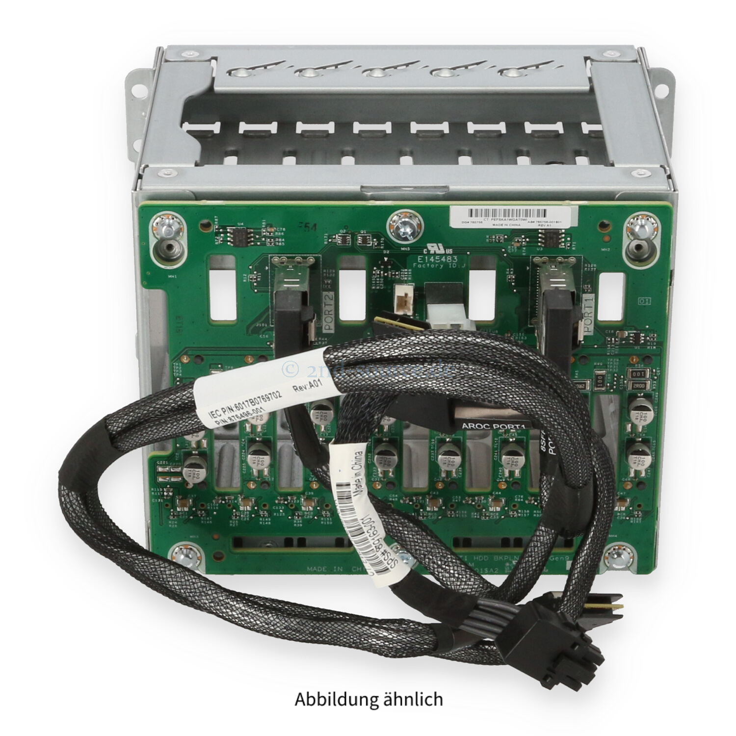 HPE 8xSFF SAS Drive Cage Expansion Kit ML350 G10 874568-B21 HPE 8xSFF SAS Drive Cage Expansion Kit ML350 G10 874568-B21