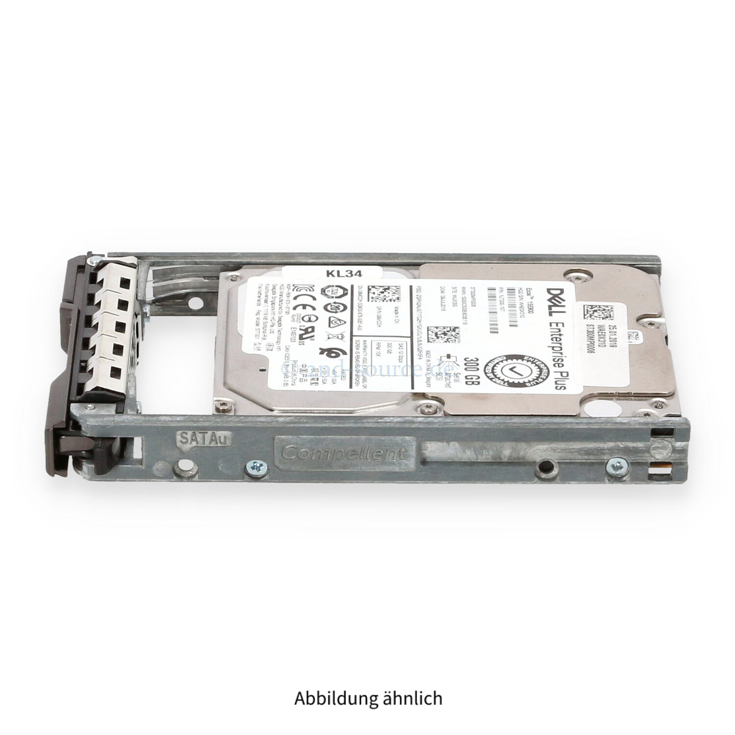 Dell 300GB 15k SAS 12G SFF HotPlug HDD Compellent 9MCCH 09MCCH