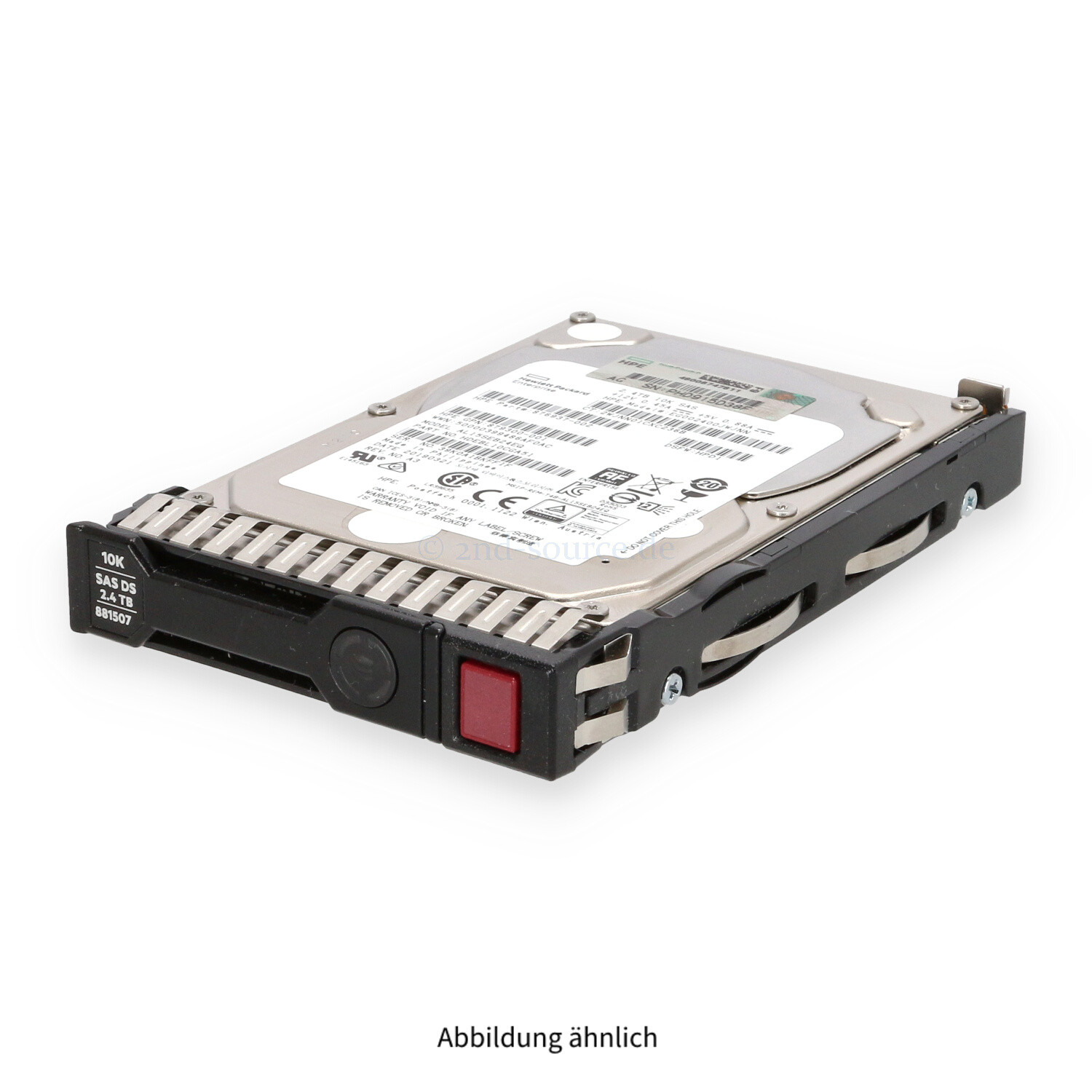 HPE 2.4TB 10k SAS 12G SFF SC HotPlug HDD 881457-B21 881507-001