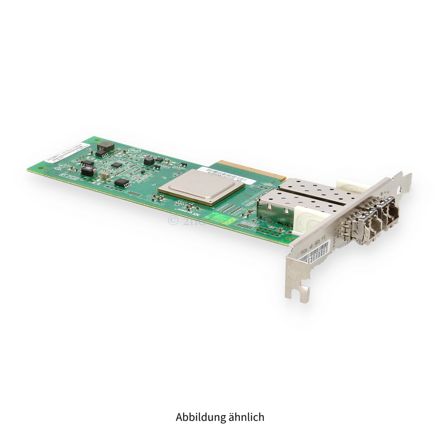 HPE 82Q 2x 8GB SFP Fibre Channel PCIe HBA High Profile AJ764A 489191-001