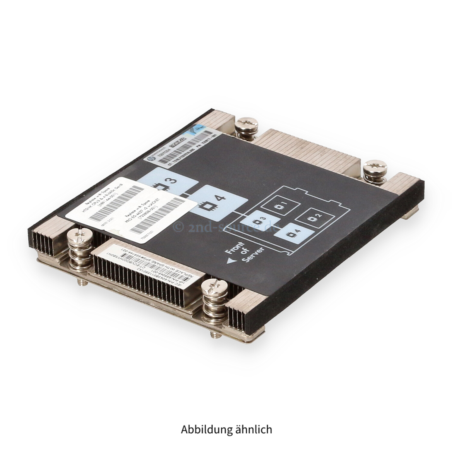 HPE Heatsink CPU 3+4 BL660c G8 689144-001 HPE Heatsink CPU 3+4 BL660c G8 689144-001