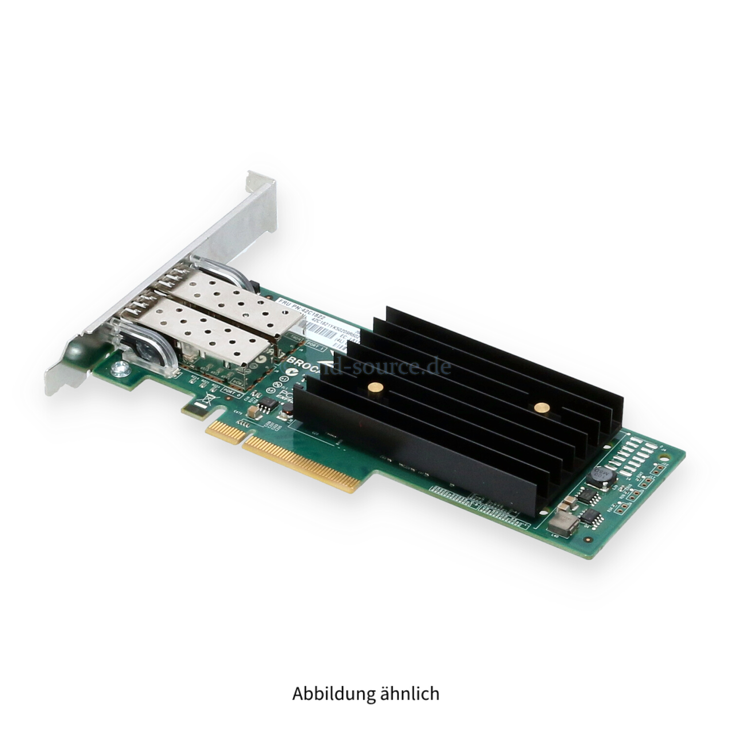 IBM Brocade 1020 2x10GBase SFP+ PCIe Server Ethernet Adapter High Profile 42C1822 42C1821