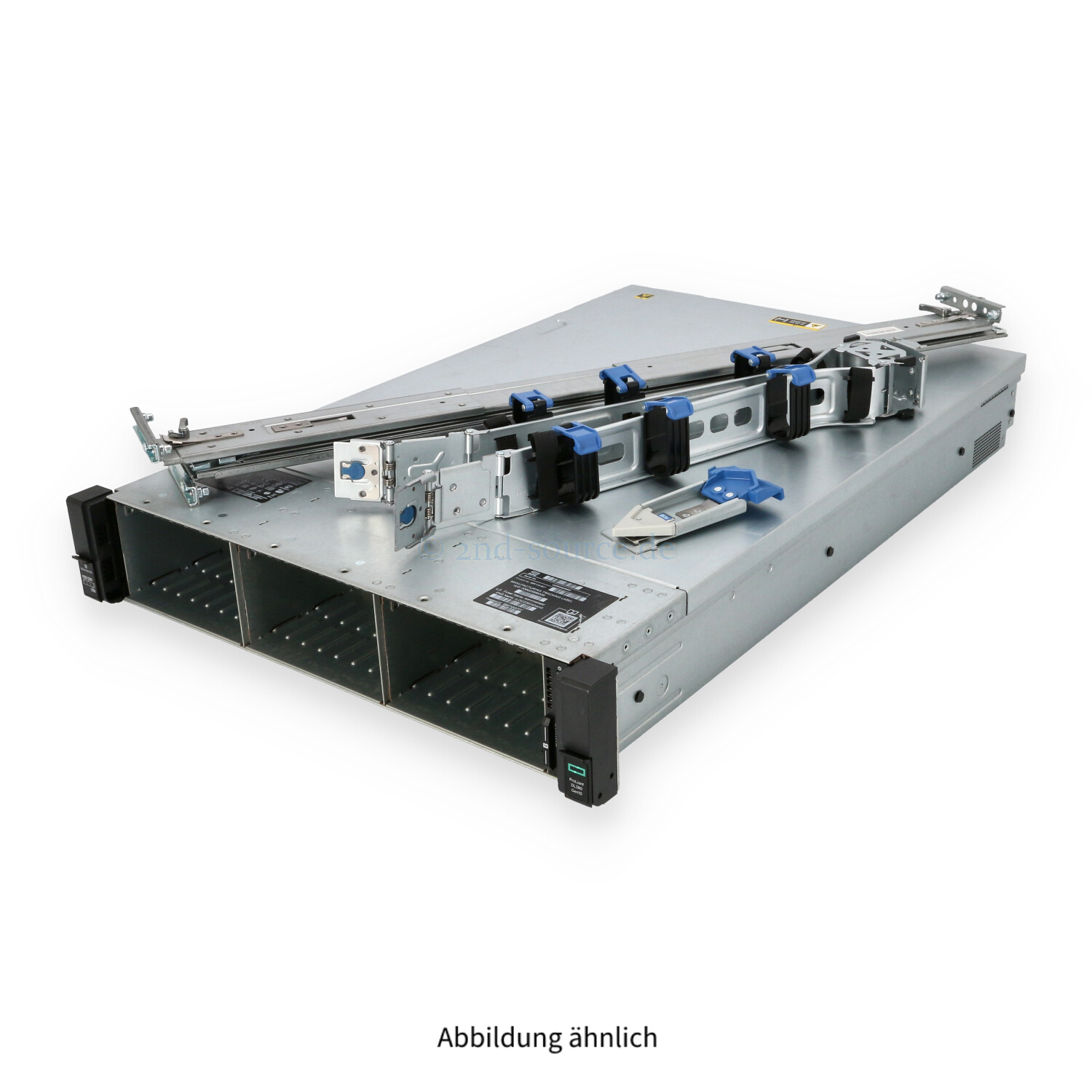 HPE DL380 G10 18x SFF 6x NVMe 2x Heatsink P408i-a + Expander 2x 800W Rackkit Kabelarm CTO Server