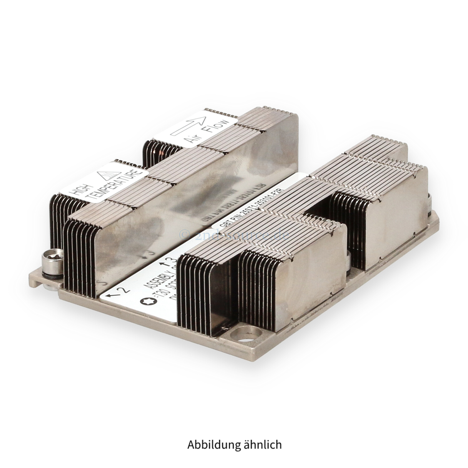 Gigabyte 205W Front Heatsink G291-281 25ST1-253101-F2R