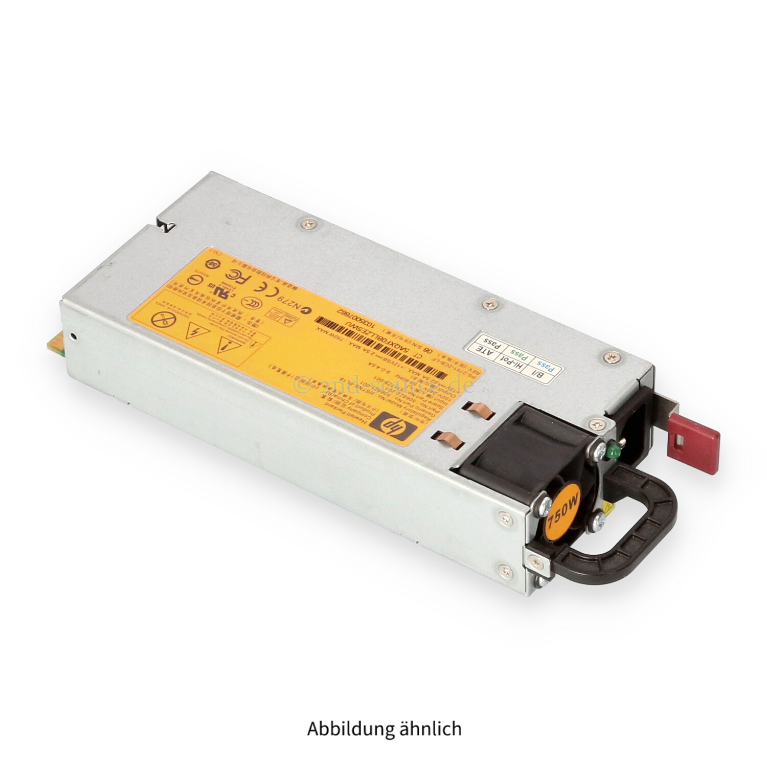 HPE 750W HotPlug Power Supply 512327-B21 511778-001