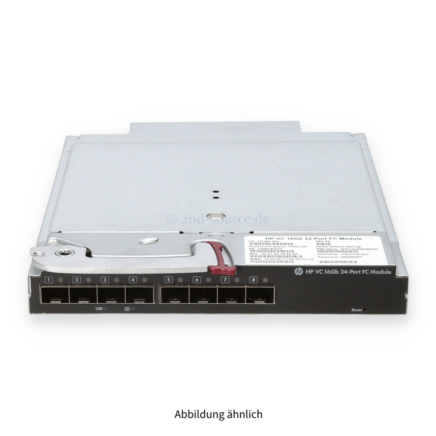 HPE Virtual Connect 16Gb 24x Fibre Channel Module c-class Bladesystem 751465-B21 759863-001 HPE Virtual Connect 16Gb 24x Fibre Channel Module c-class Bladesystem 751465-B21 759863-001