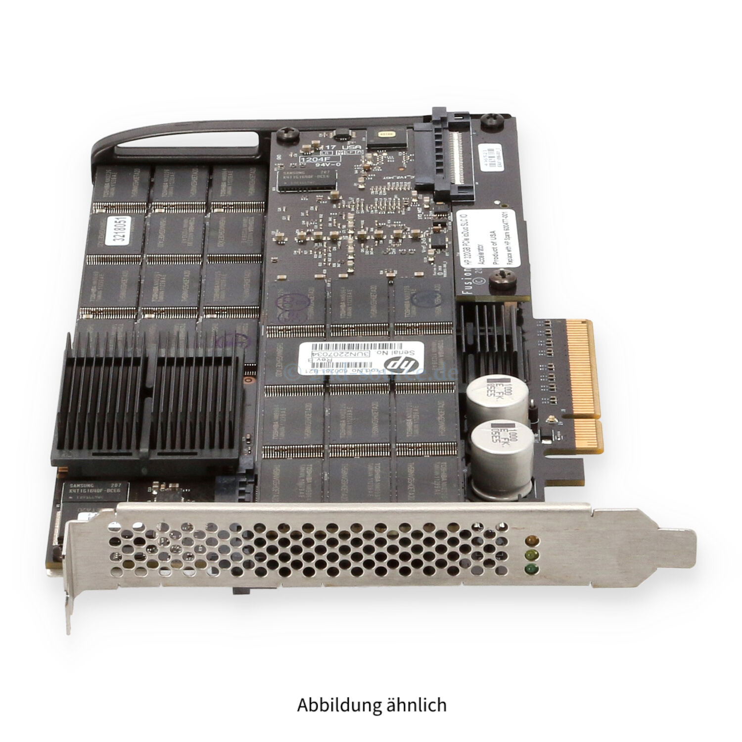 HPE ioDrive Duo 320GB SLC PCIe IO Accelerator Card 600281-B21 600477-001