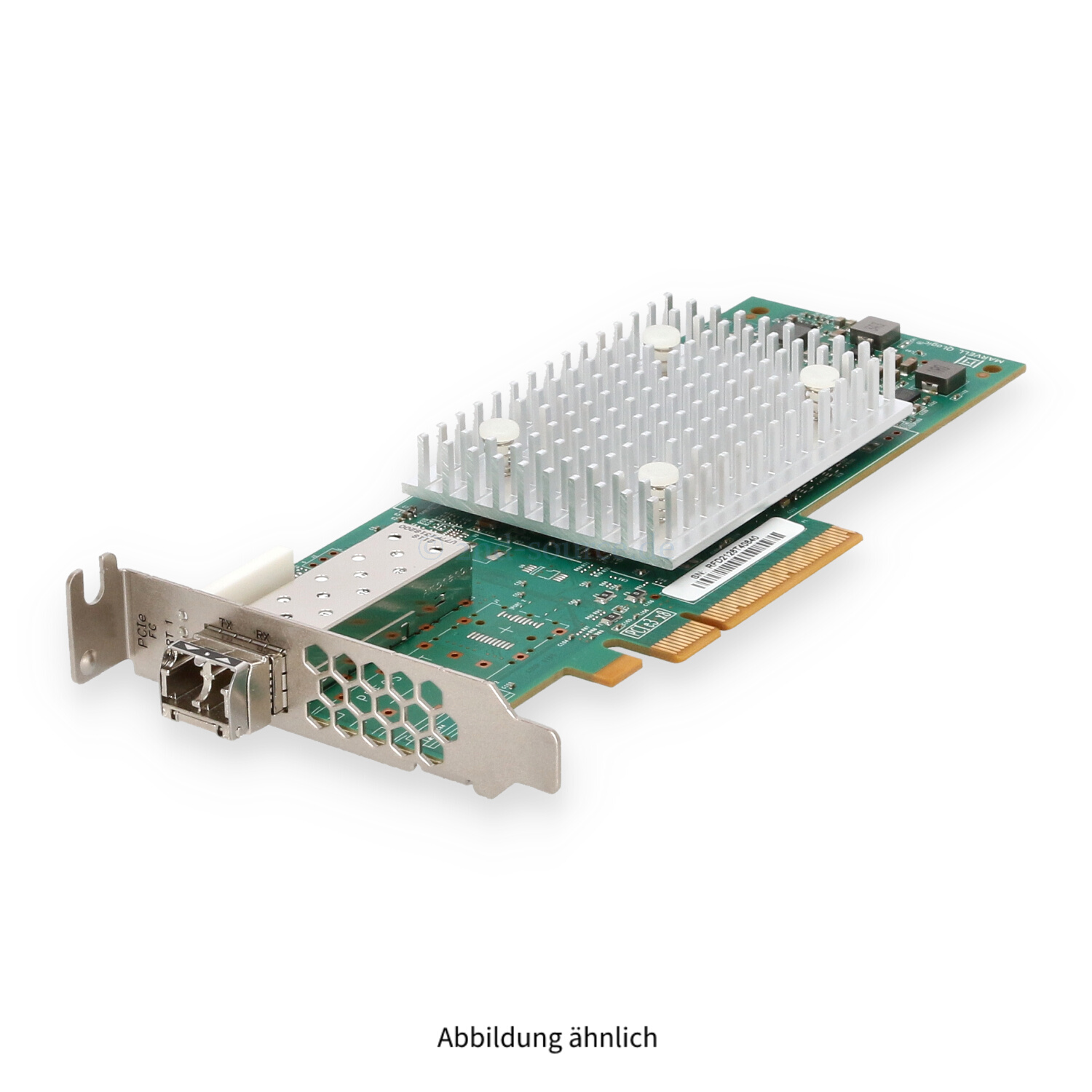 Lenovo QLogic QLE2690 1x 16GB SFP+ Fibre Channel PCIe 3.0 x8 HBA Low Profile 01KR585