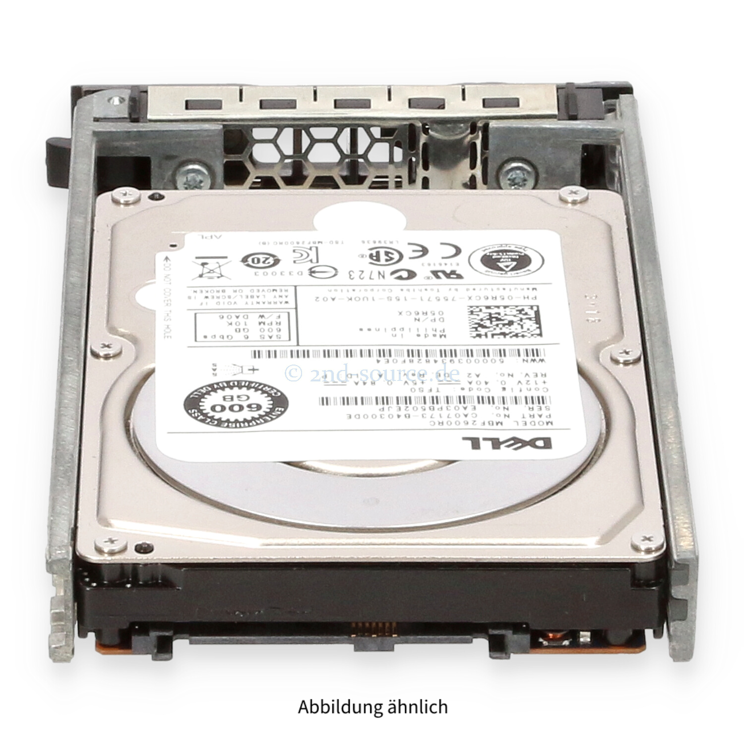 Dell 600GB 10k SAS 6G SFF HotPlug HDD 5R6CX 05R6CX