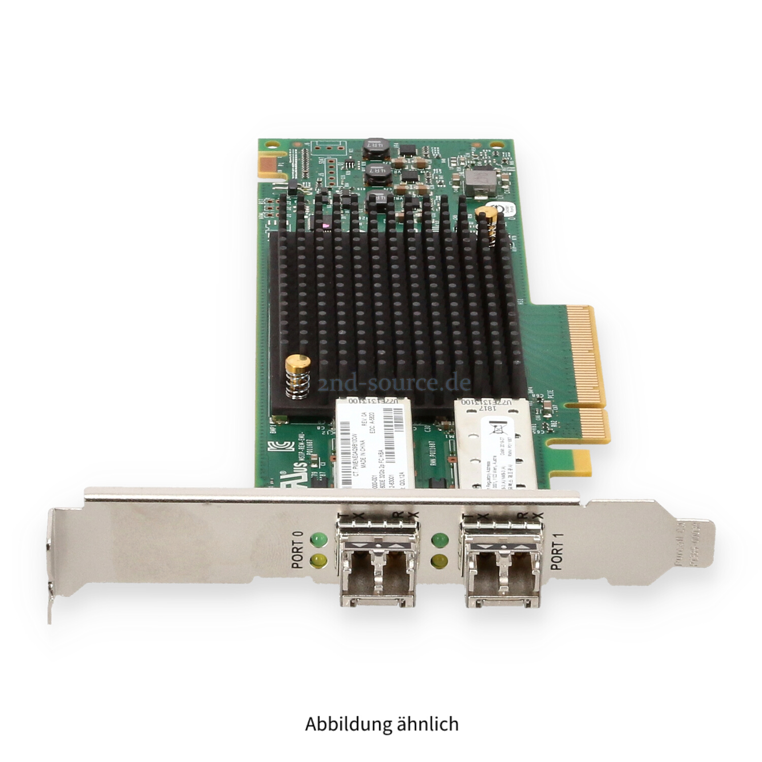 HPE SN1600E 2x 32GB SFP+ Fibre Channel PCIe HBA High Profile Q0L12A 870000-001