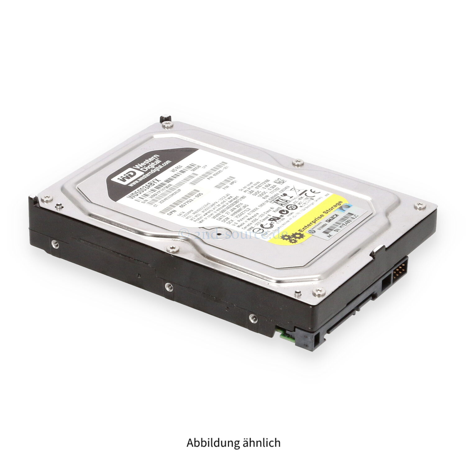 HPE 500GB 7.2k SATA 3G LFF HDD 658083-001
