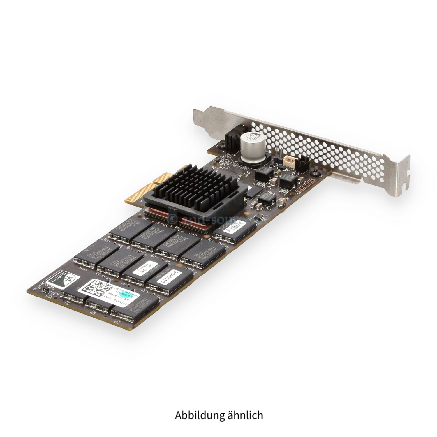 Dell 160GB PCIe SLC SSD Flash FH Controller High Profile VRG5T 0VRG5T VNM85 0VNM85