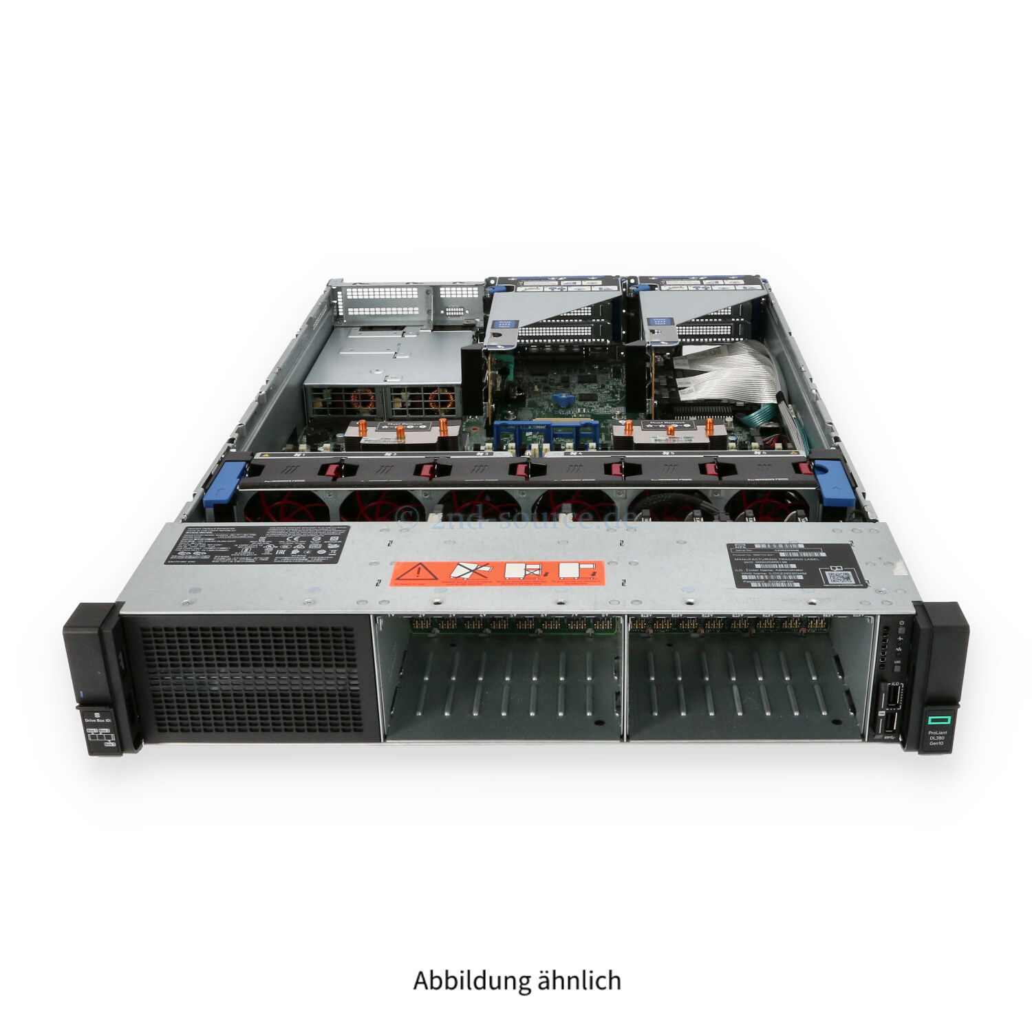 HPE DL380 G10 8xSFF 8xNVMe 2x High Performance Heatsink 2x 800W CTO Server