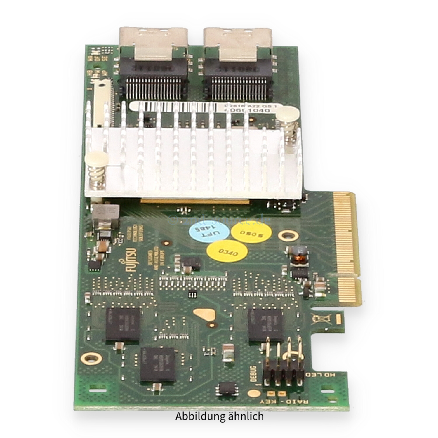 Fujitsu Dual Port 6G SAS 512MB RAID Controller S26361-F3554-L512 D2616-A22 Fujitsu Dual Port 6G SAS 512MB RAID Controller S26361-F3554-L512 D2616-A22
