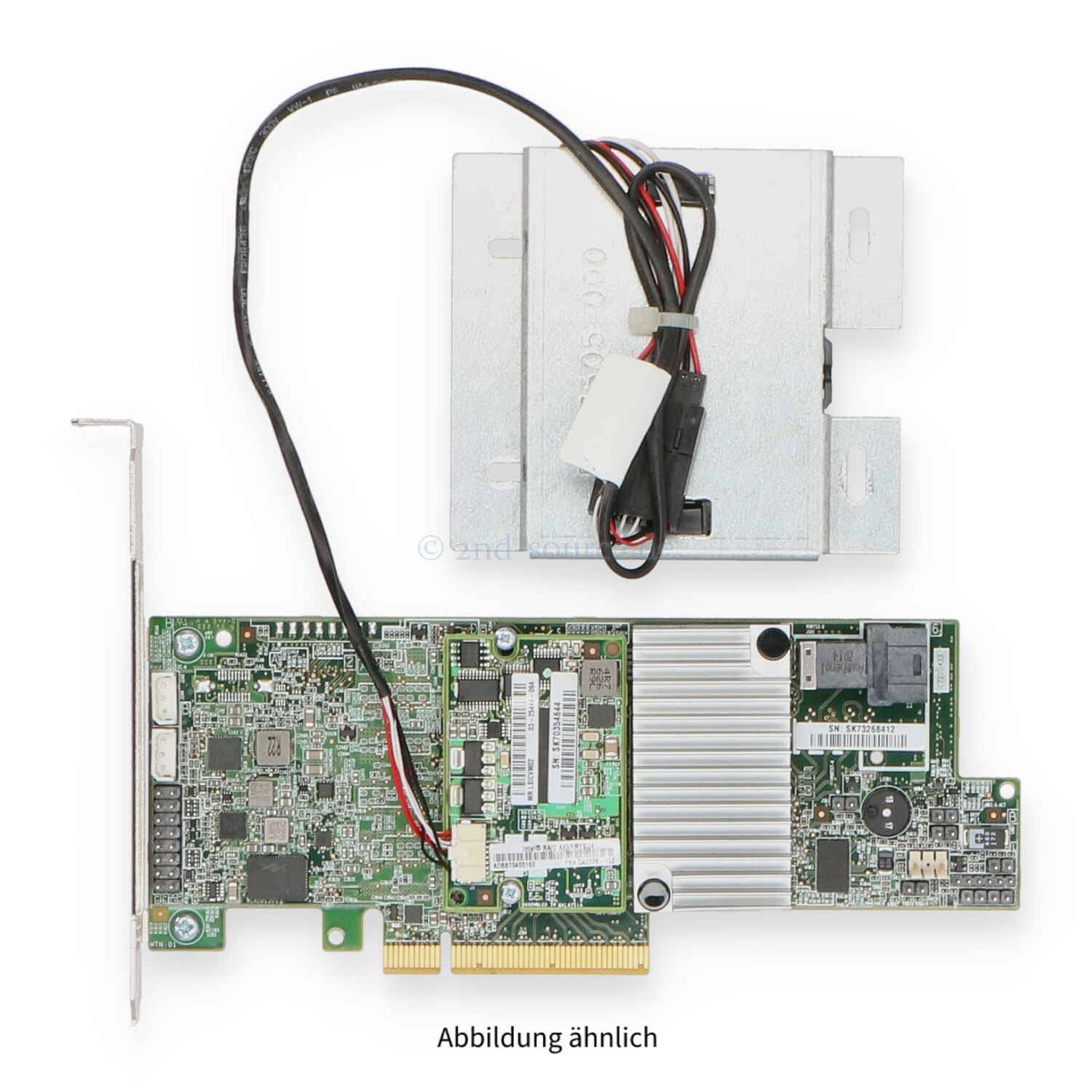 Intel 12G PCIe SAS RAID Controller inkl. Battery Pack High Profile RS3DC040 Intel 12G PCIe SAS RAID Controller inkl. Battery Pack High Profile RS3DC040