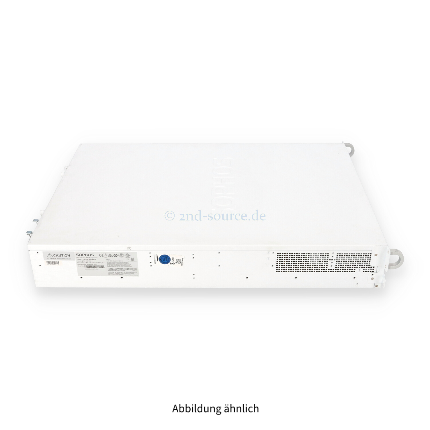 Sophos XG 750 Security Appliance 2x 480GB 2x 800W Rack Kit Sophos XG 750 Security Appliance 2x 480GB 2x 800W Rack Kit