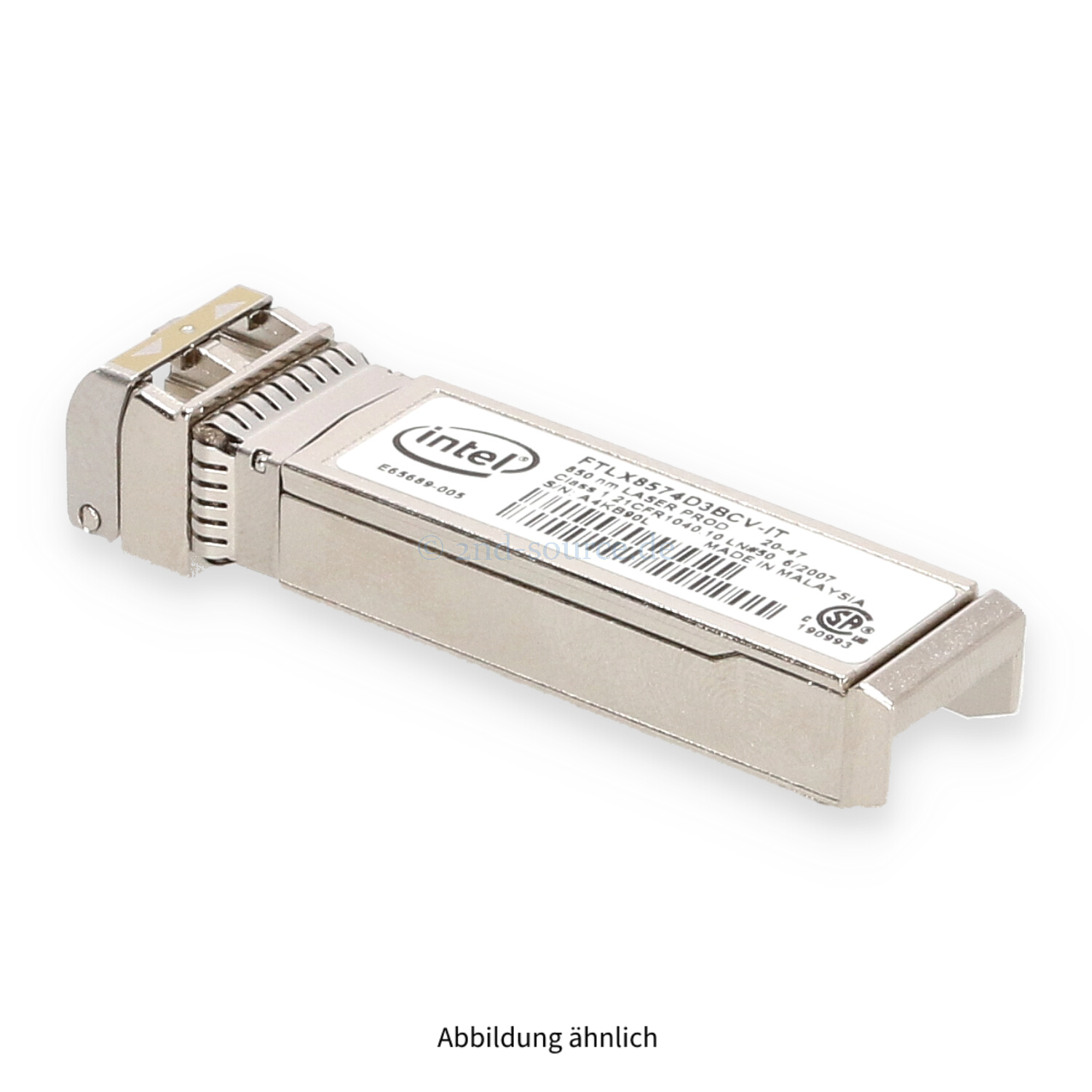 Dell 10GBase-SR SFP+ 850nm Short Wave Ethernet Transceiver Module XYD50 0XYD50 Dell 10GBase-SR SFP+ 850nm Short Wave Ethernet Transceiver Module XYD50 0XYD50