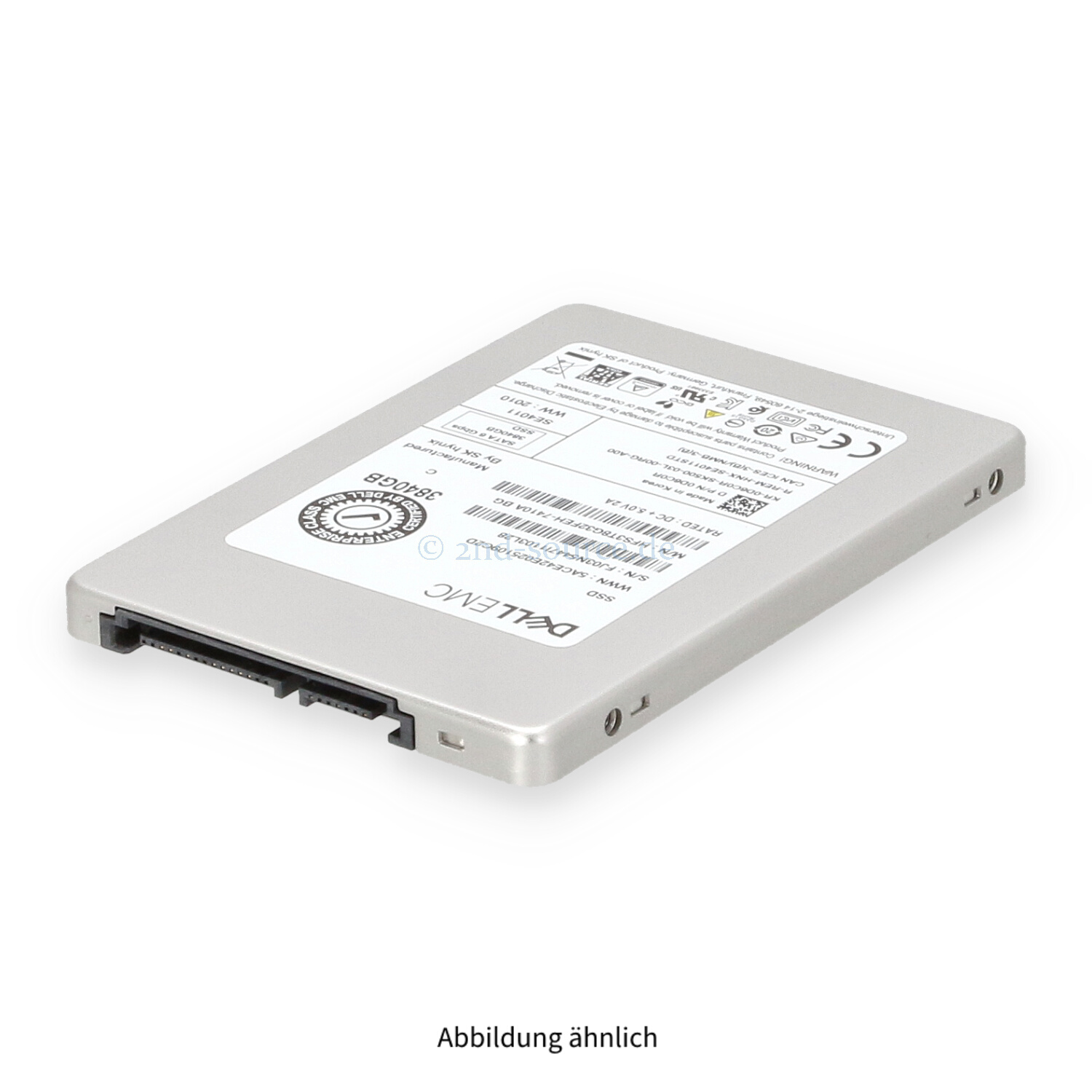 Dell 3.84TB SATA 6G Read Intensive SSD D6C0R 0D6C0R