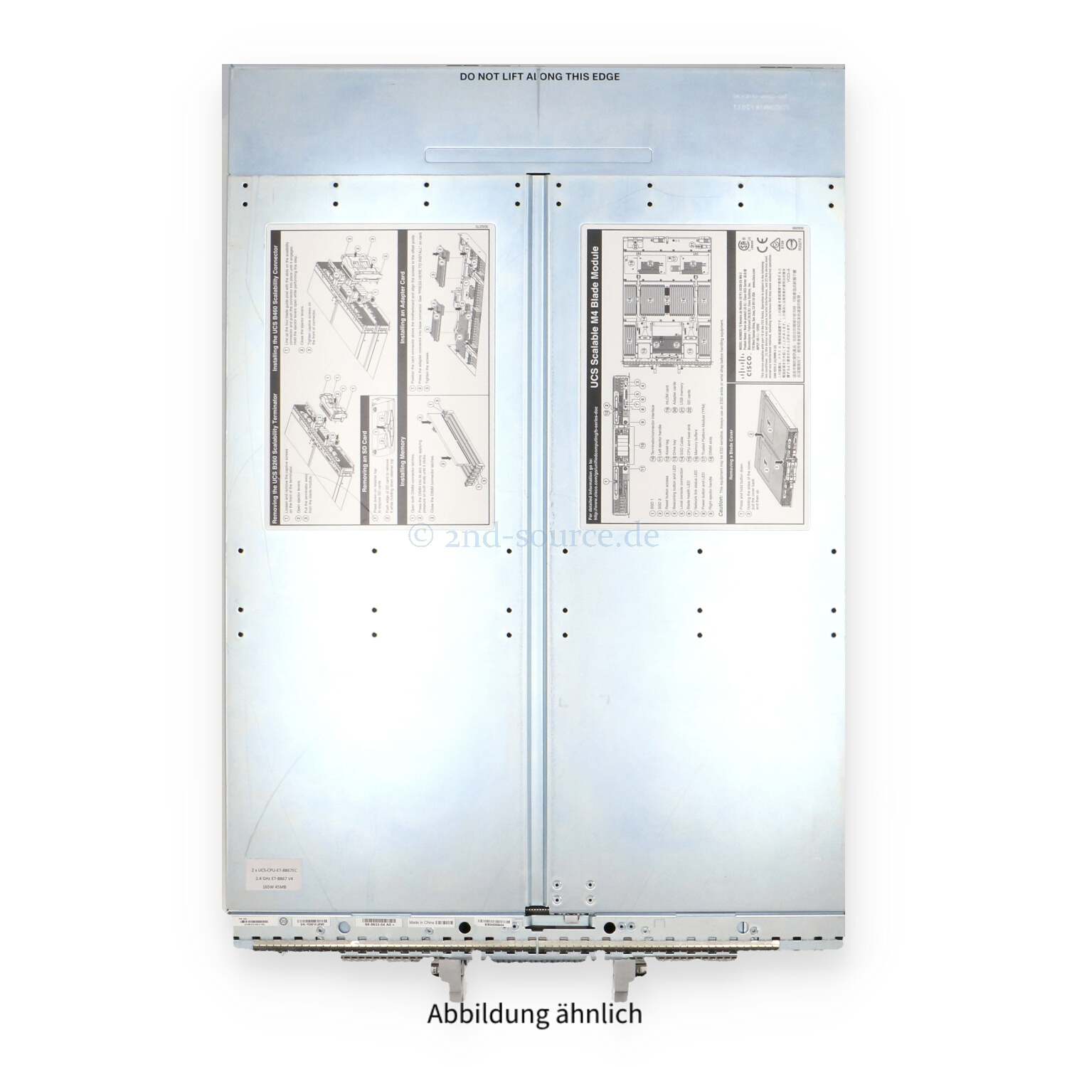 Cisco UCS B260 M4 2xSFF 2P E7-8867 v4 3.30GHz 18C 0GB Blade Server